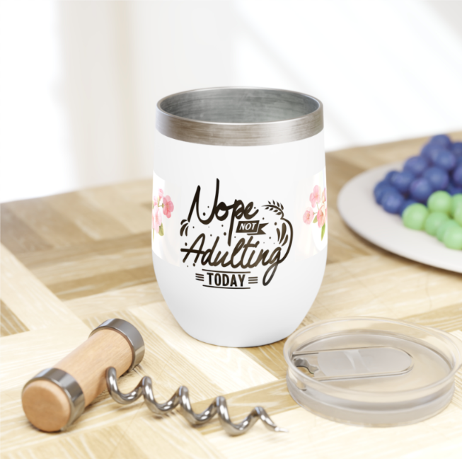 Chill Wine Tumbler ~ Personalized