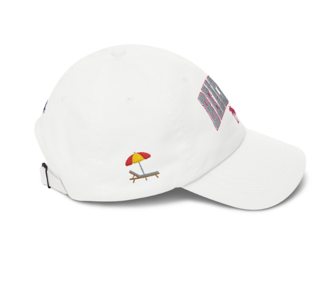 Minimal 'Print it your way' Embroidered Hat