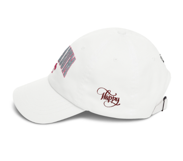Minimal 'Print it your way' Embroidered Hat