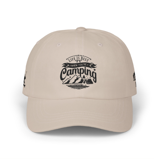 Minimal 'Print it your way' Embroidered Hat
