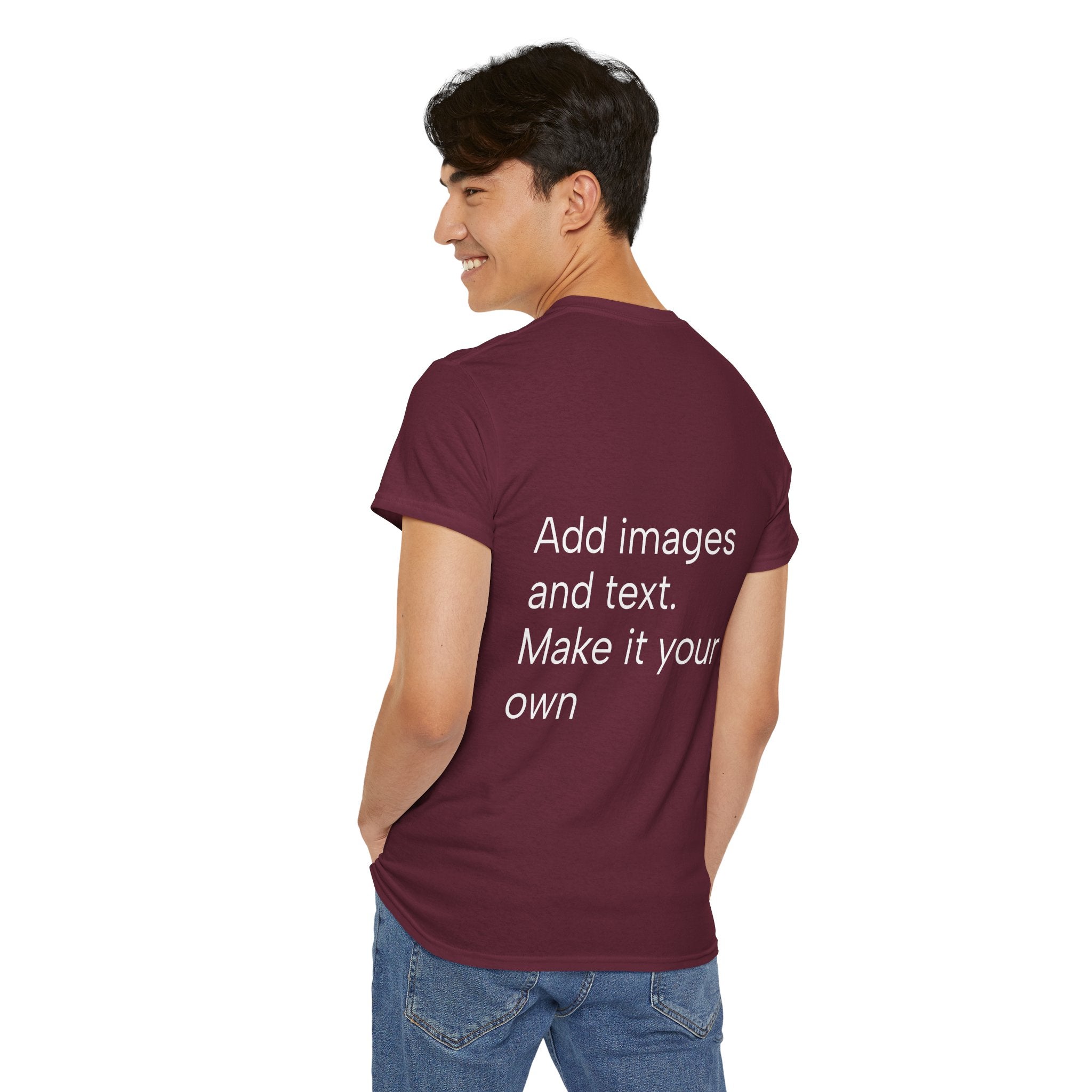 Customizable T‑Shirt – "Upload Your Designs and Watch Them Come to Life"