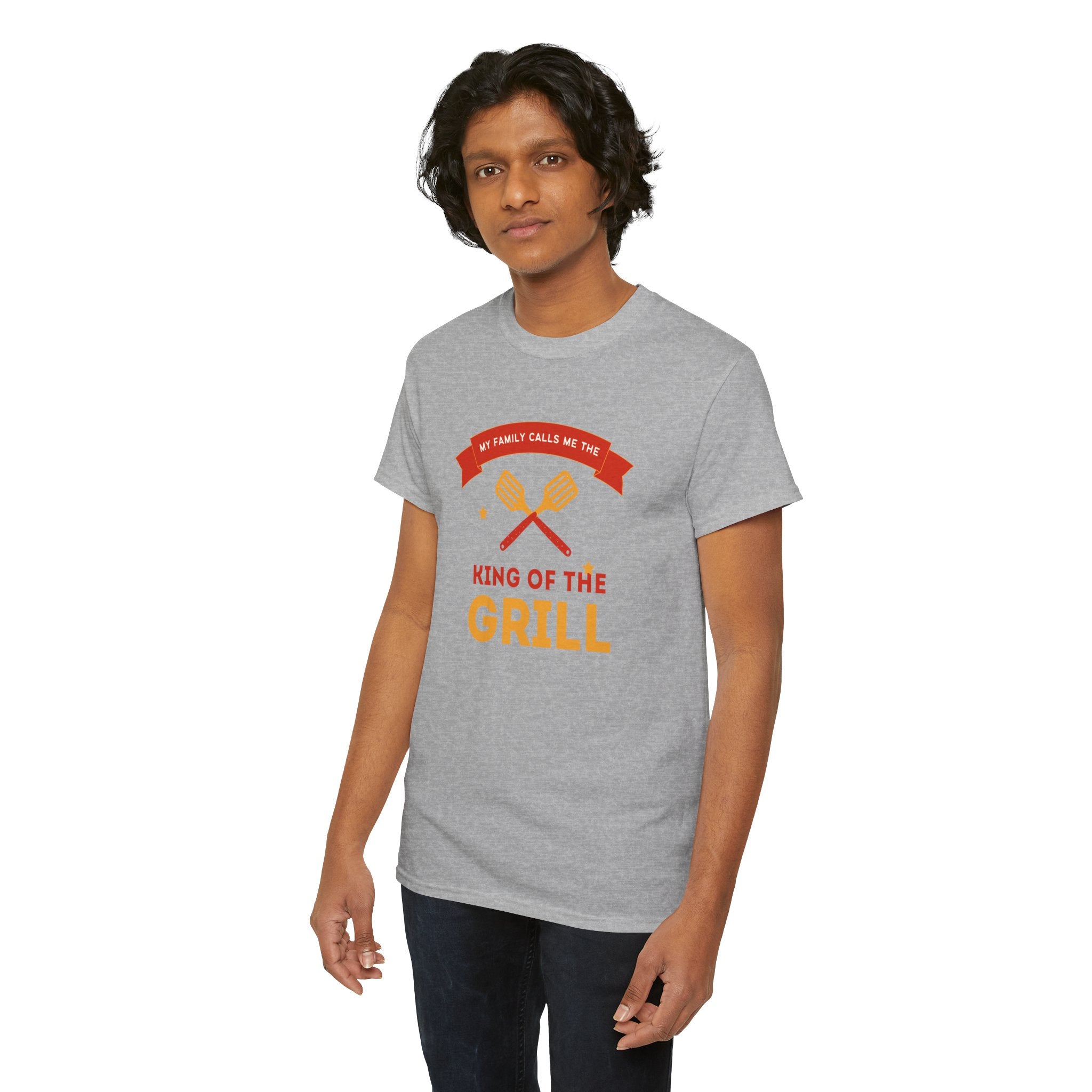 King of the Grill T-Shirt — My Family Calls Me The King of the Grill BBQ Tee
