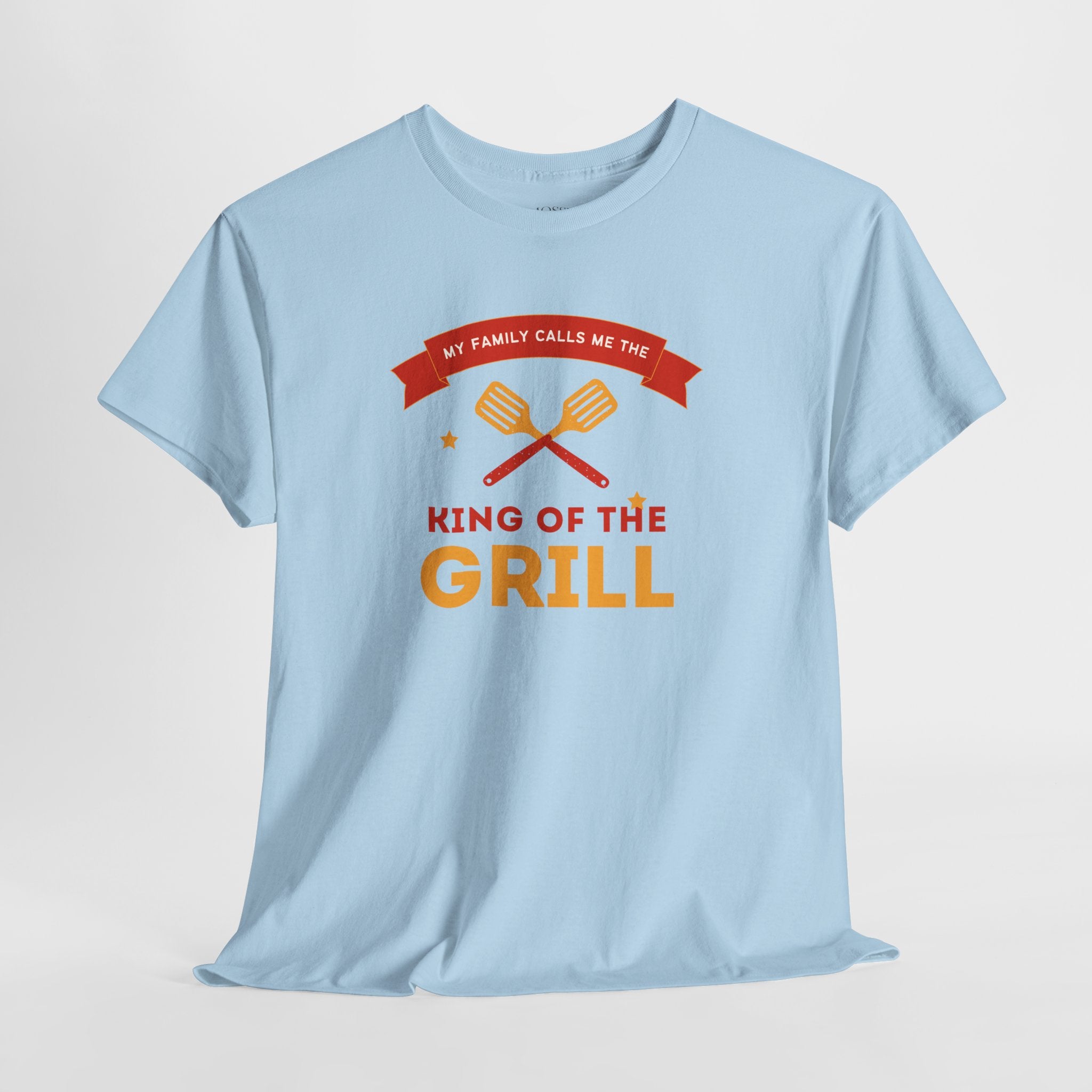 King of the Grill T-Shirt — My Family Calls Me The King of the Grill BBQ Tee