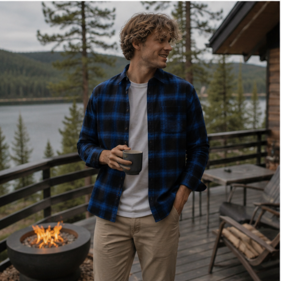 The Ridgeline Plaid Shirt for Men