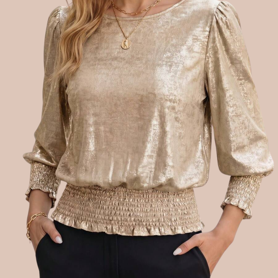 The Willow Gathered Blouse for Women
