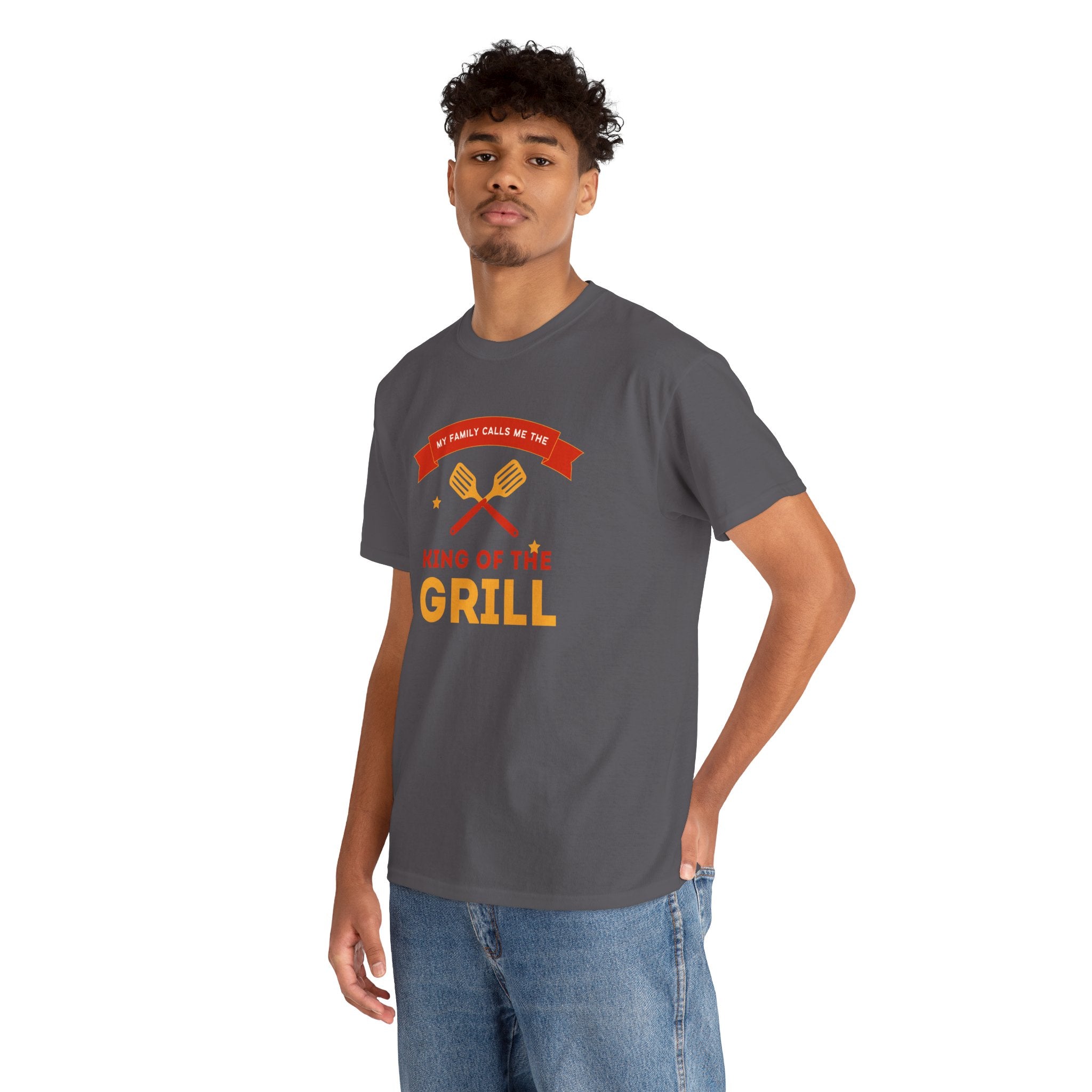 King of the Grill T-Shirt — My Family Calls Me The King of the Grill BBQ Tee