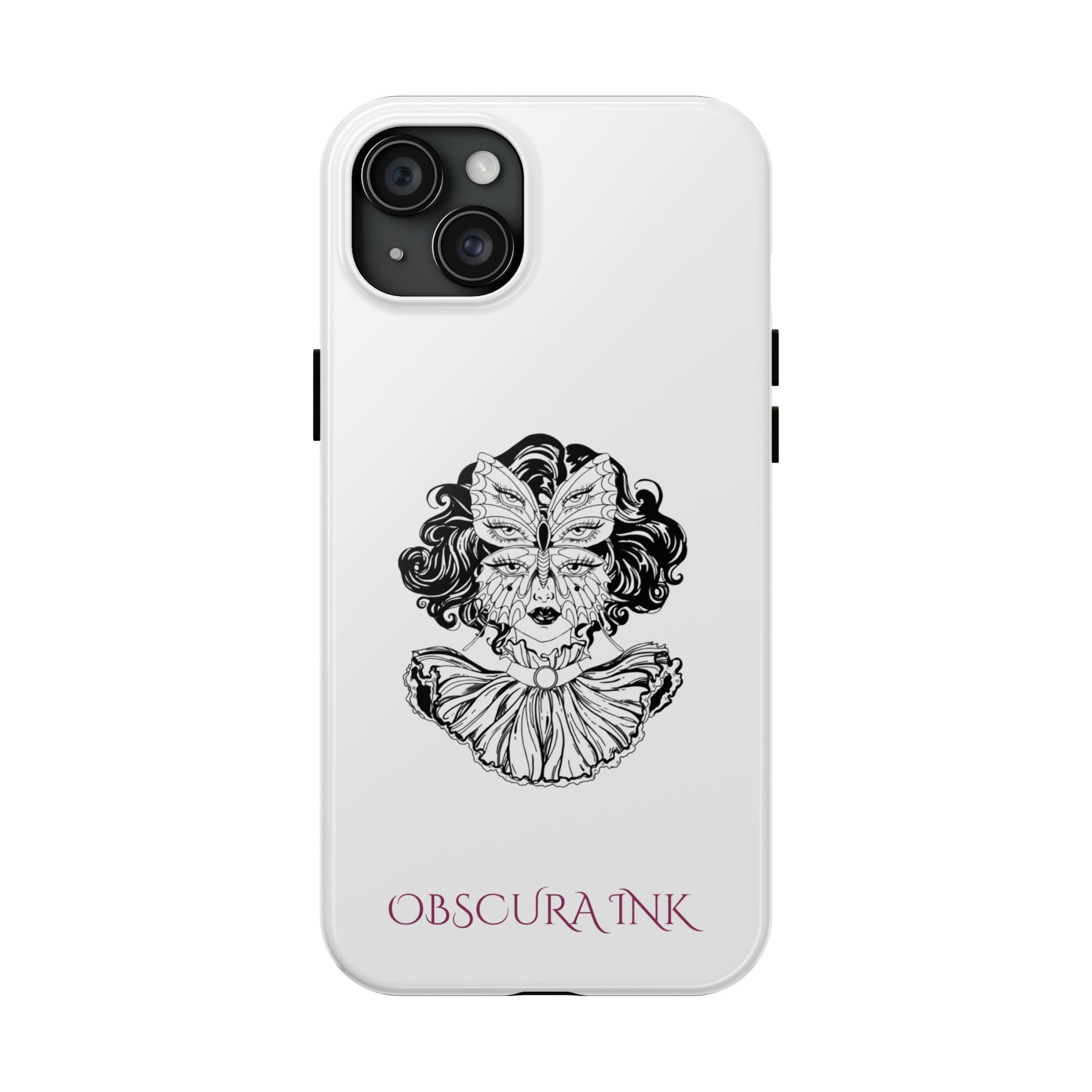 Tough Phone Case — Obscura Ink Shield Design