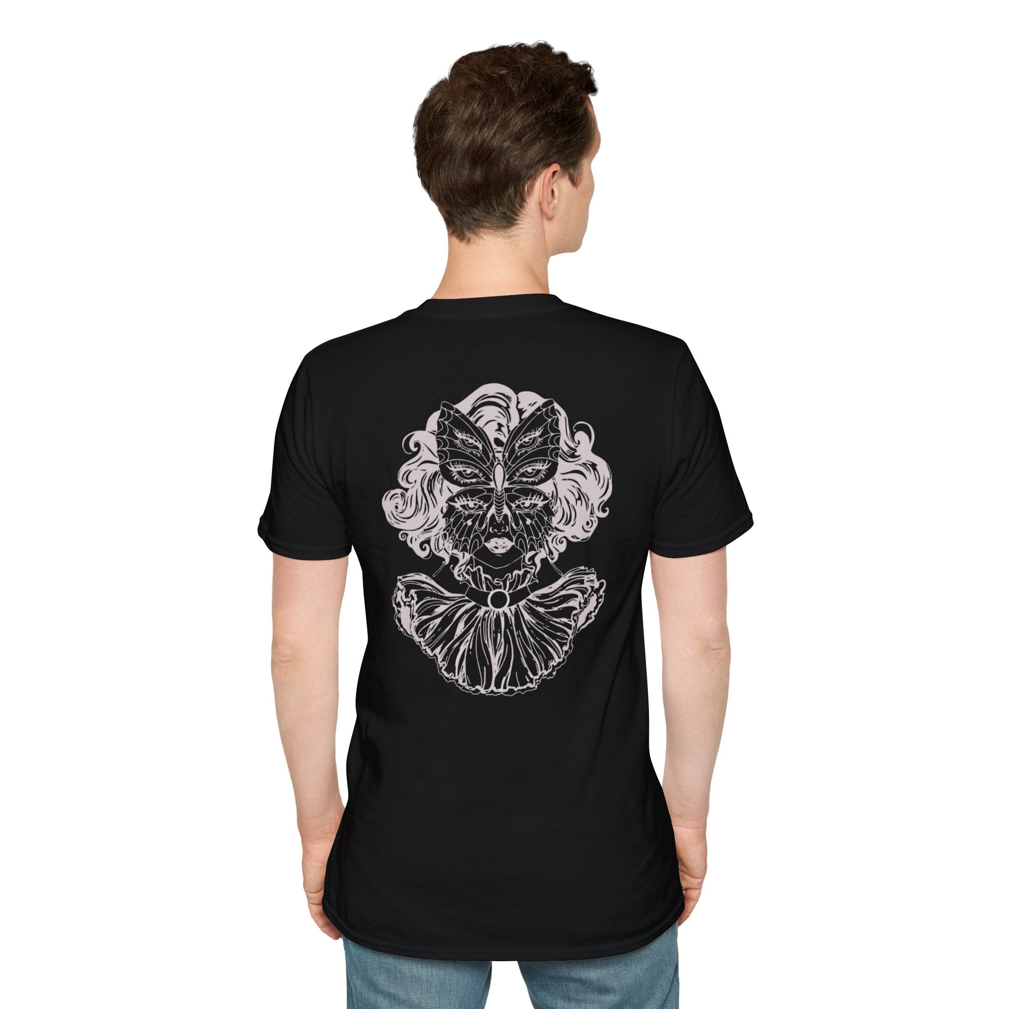 Graphic T-Shirt —AW artwork 1 ~ Butterfly Face