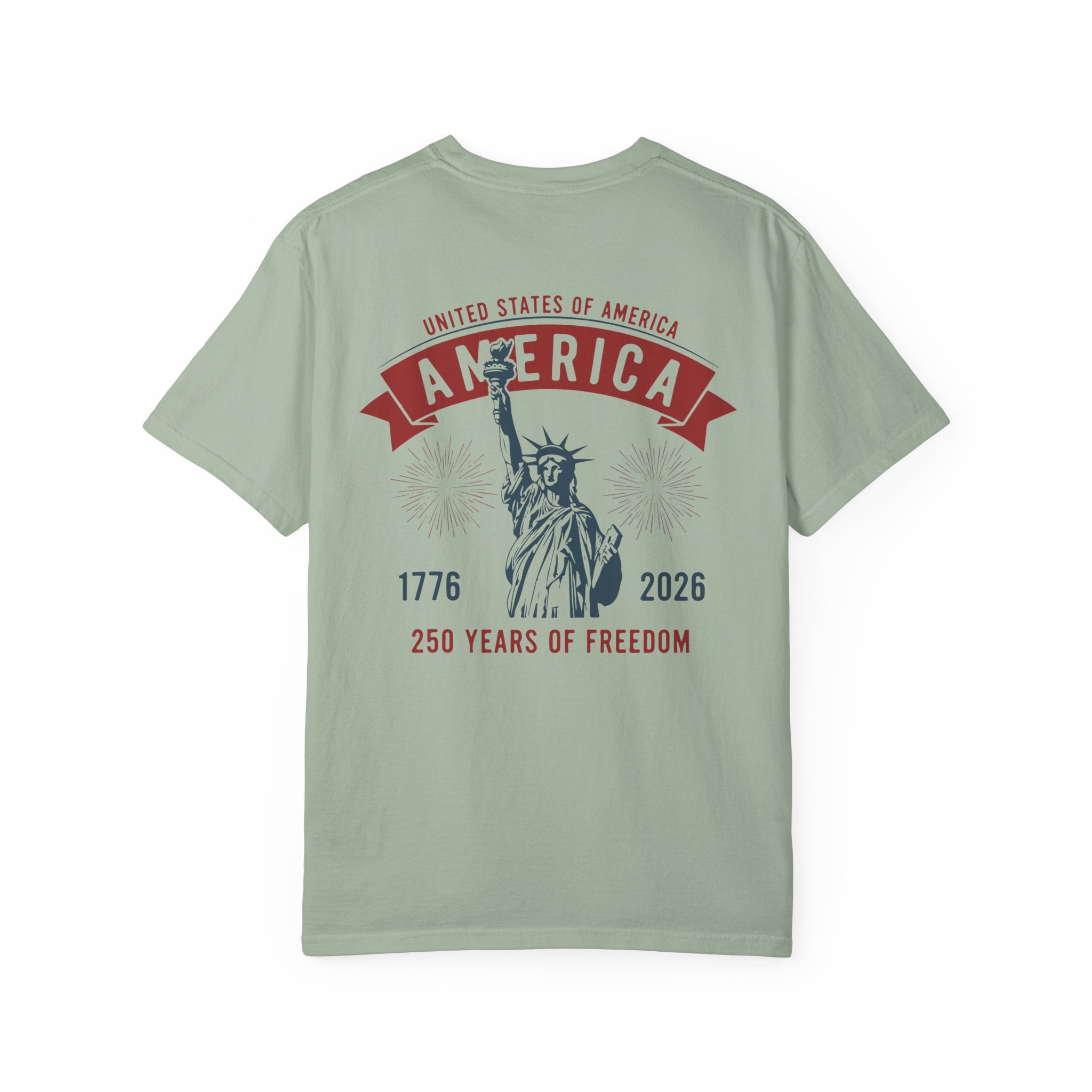 USA 250 Yrs ~ Unisex Garment-Dyed T-shirt