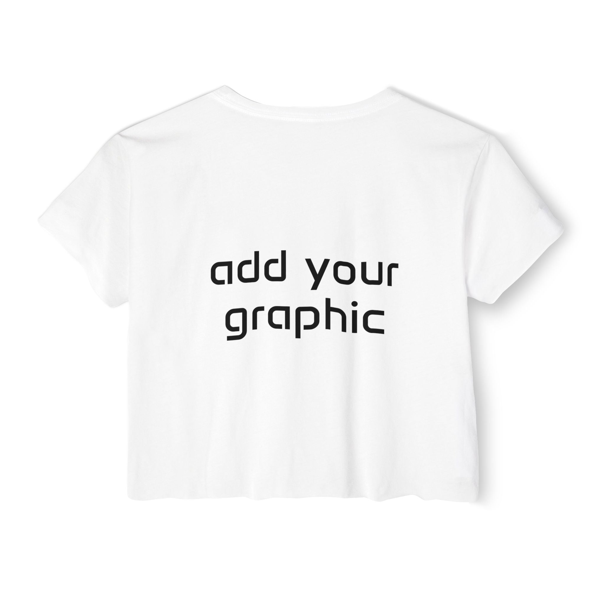 Women's Festival Crop Top — Customizable Graphic Crop Tee