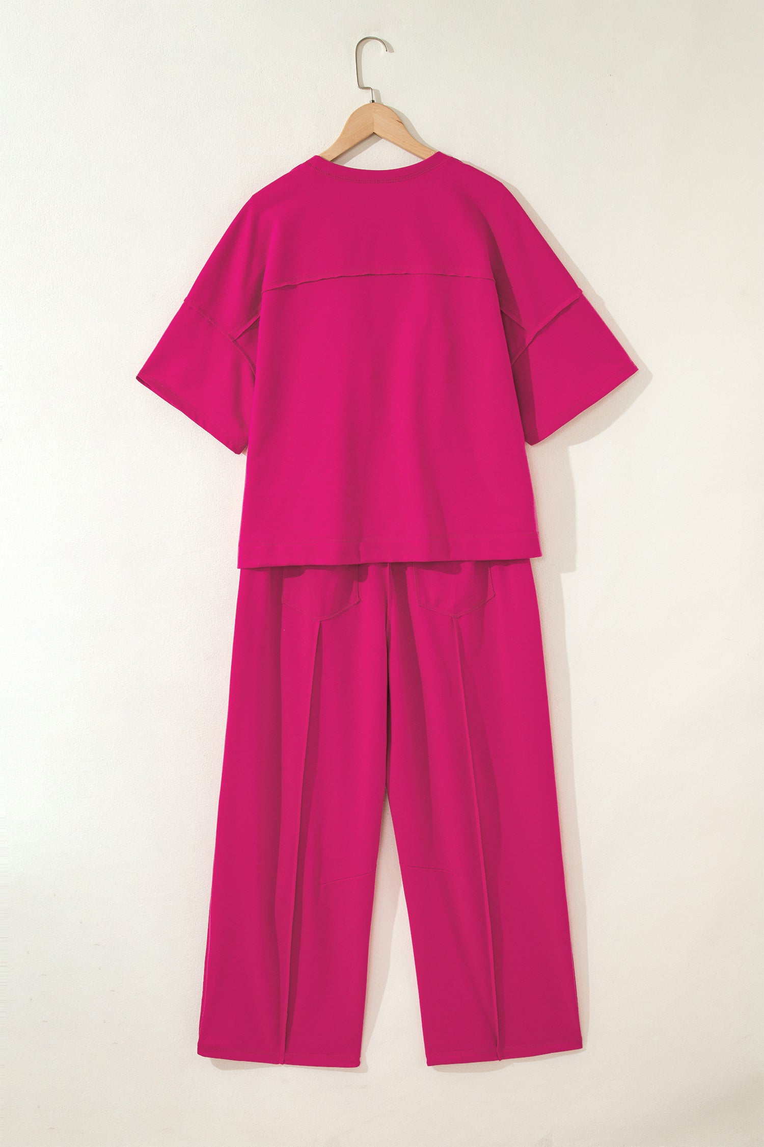 The Morning Meadow Boxy Tee and Barrel Lounge Set for Women