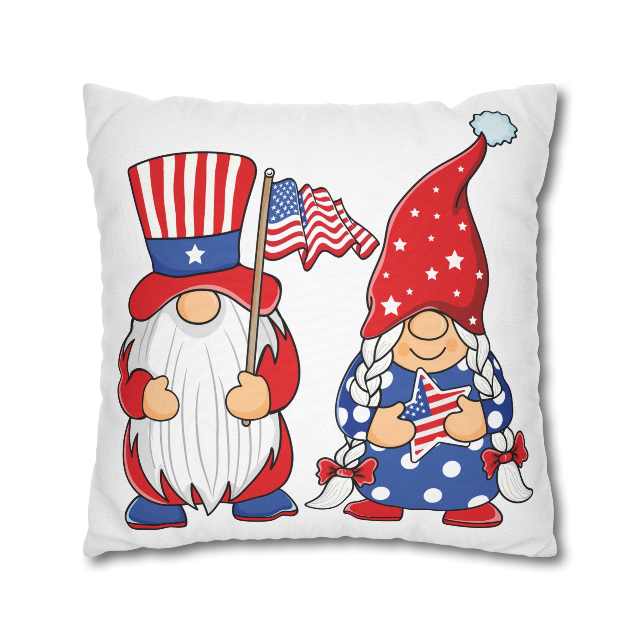 Spun Polyester Square Pillowcase