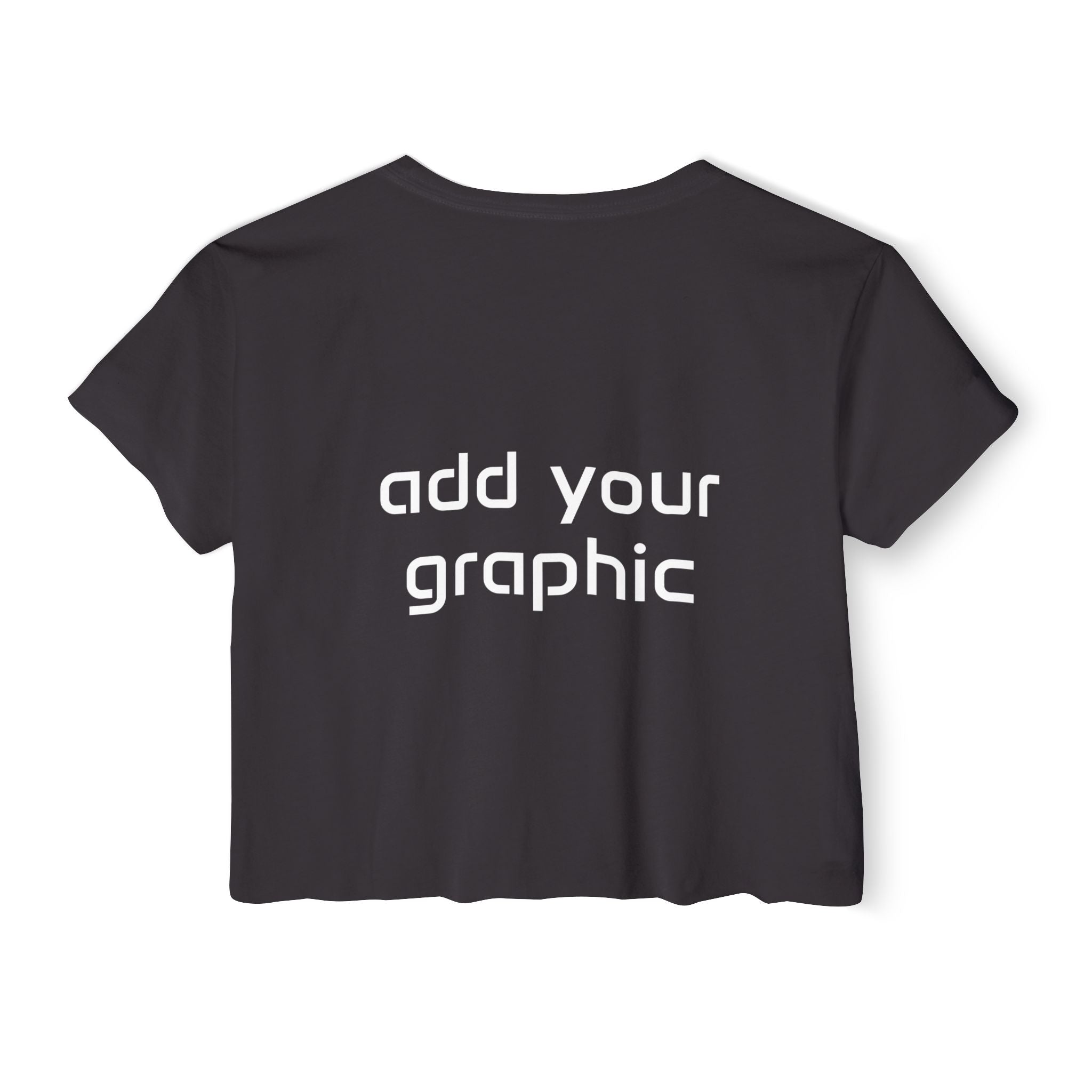 Women's Festival Crop Top — Customizable Graphic Crop Tee