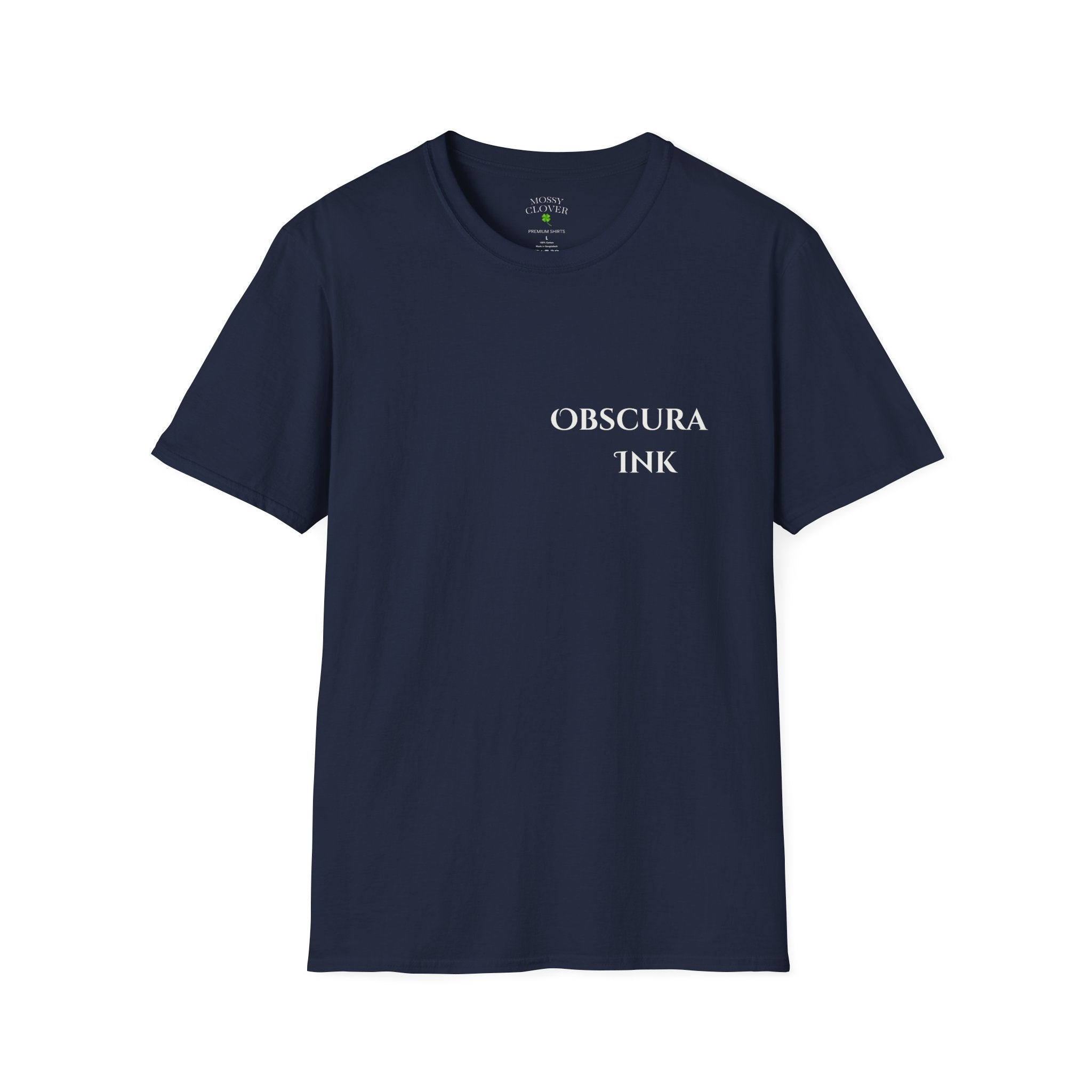 Stars logo ~ Back ~ Obscura Ink Signature Tee