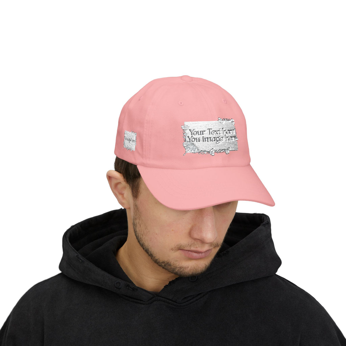 Minimal 'Print it your way' Embroidered Hat