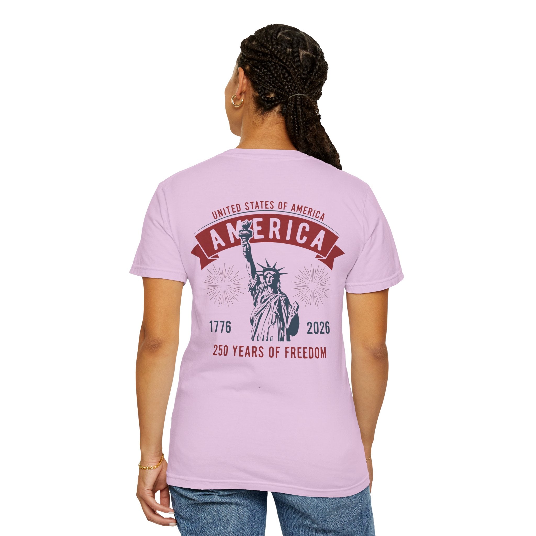 USA 250 Yrs ~ Unisex Garment-Dyed T-shirt