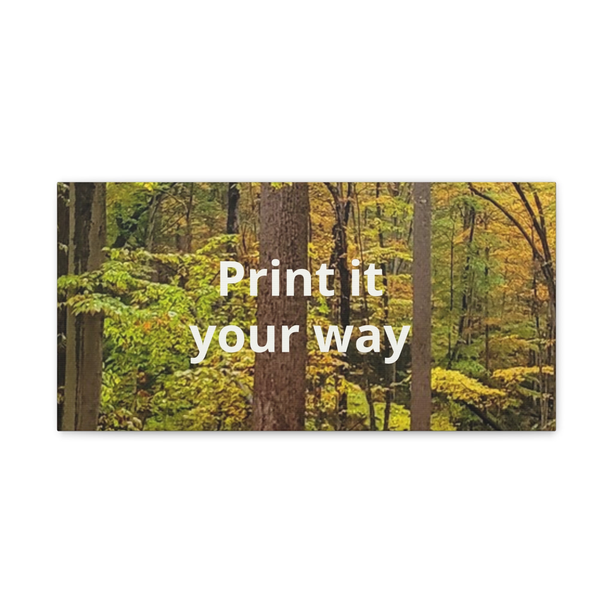 Matte Canvas, Stretched, 1.25"