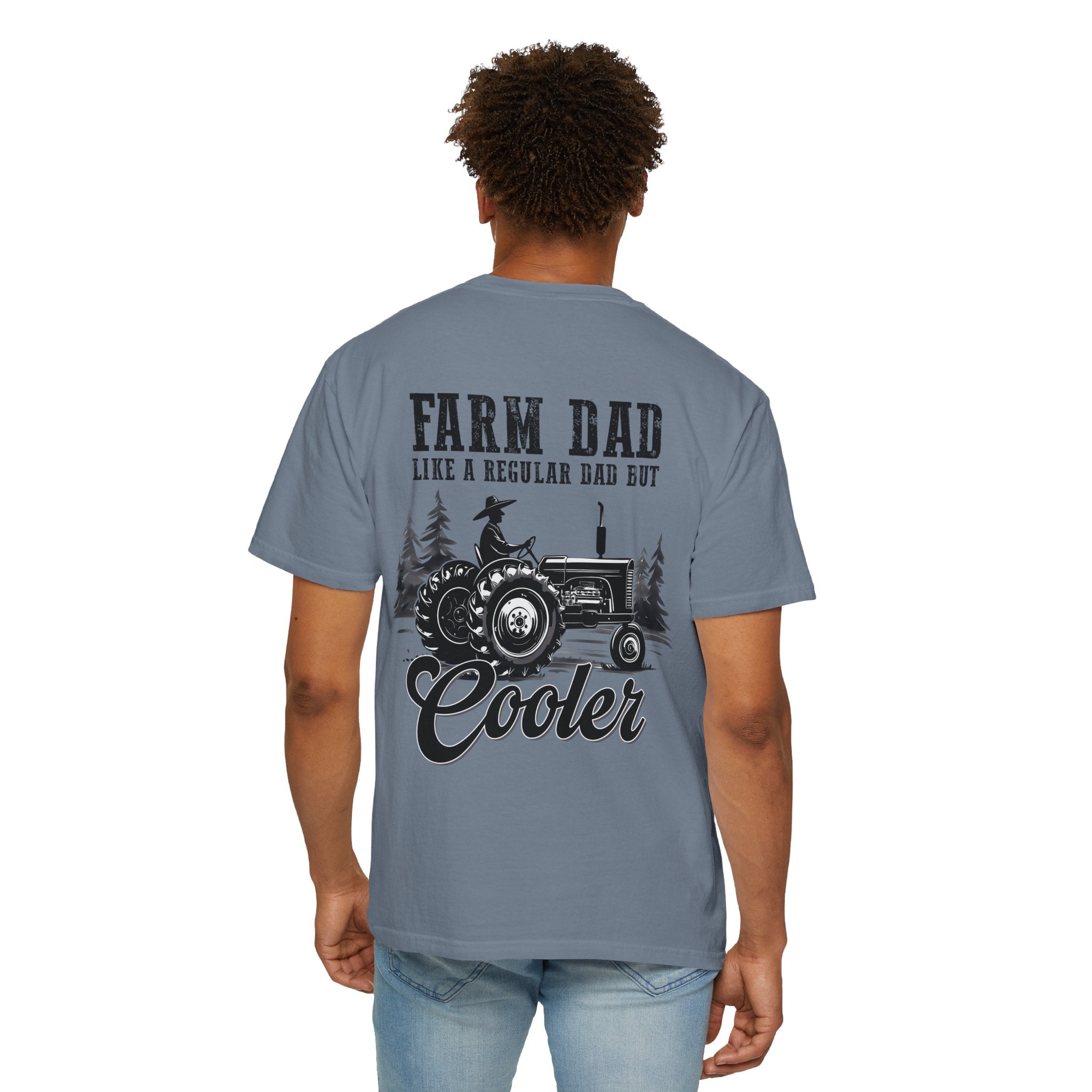 Farmer Dad T-Shirt — Rustic Farm Animals Graphic Tee