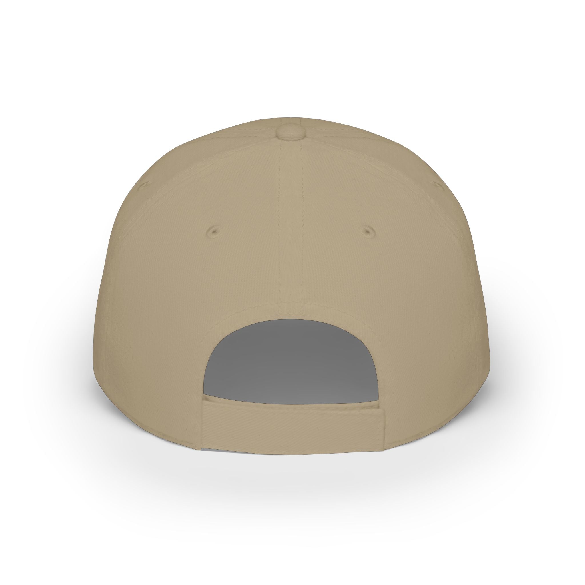 Fishing Dad Low Profile Baseball Cap — 'DAD' Silhouette Hat for Father's Day & Outdoors