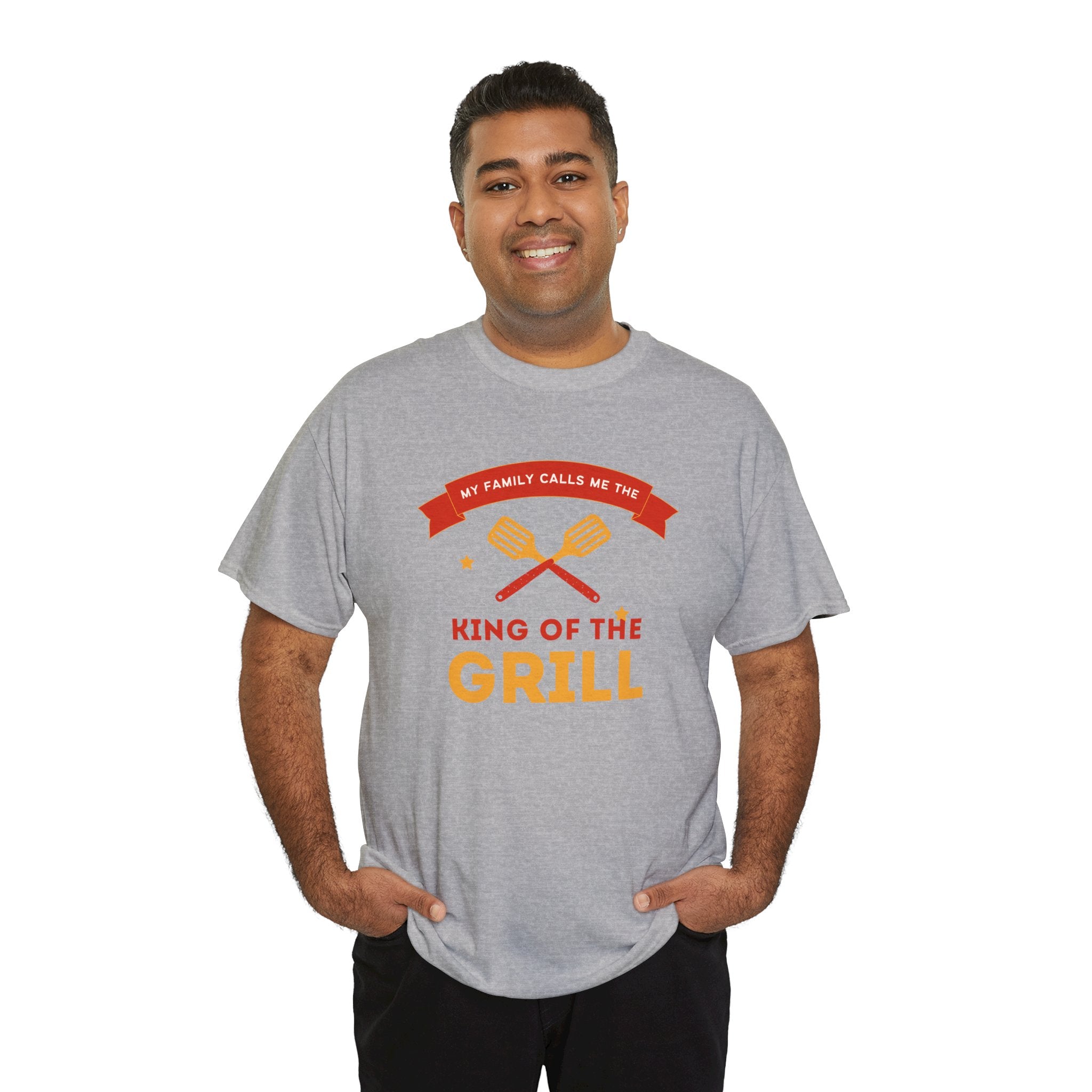 King of the Grill T-Shirt — My Family Calls Me The King of the Grill BBQ Tee