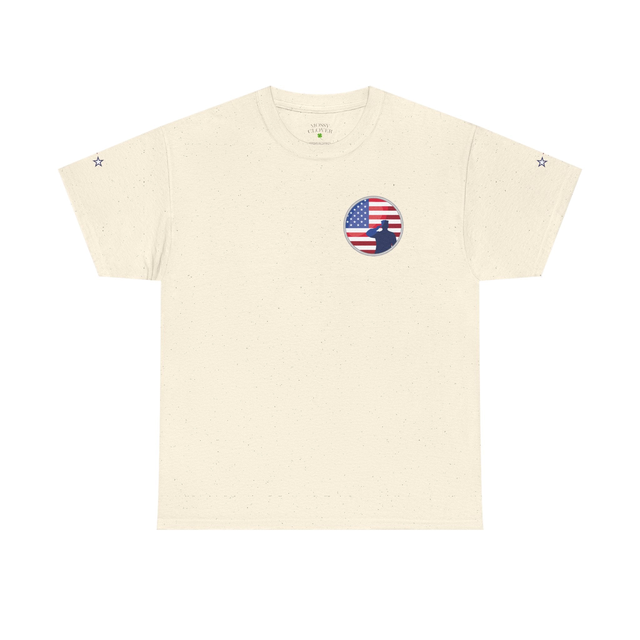 Thank You for Serving Tee — Patriotic American Flag Military Appreciation T-Shirt