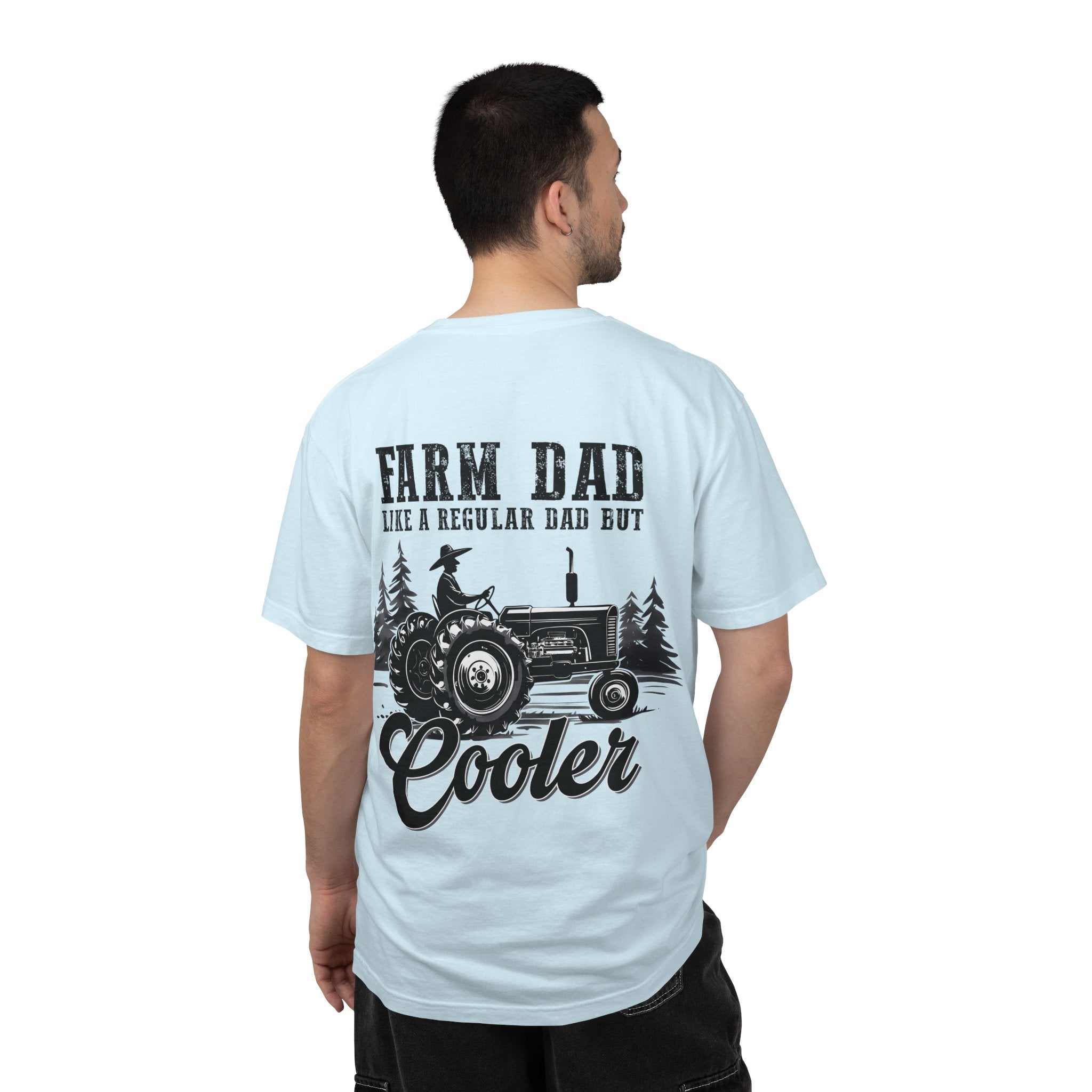 Farmer Dad T-Shirt — Rustic Farm Animals Graphic Tee
