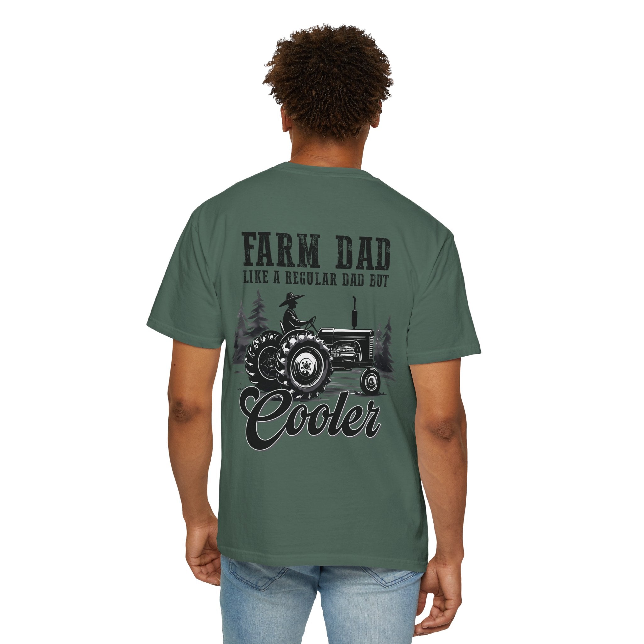 Farmer Dad T-Shirt — Rustic Farm Animals Graphic Tee