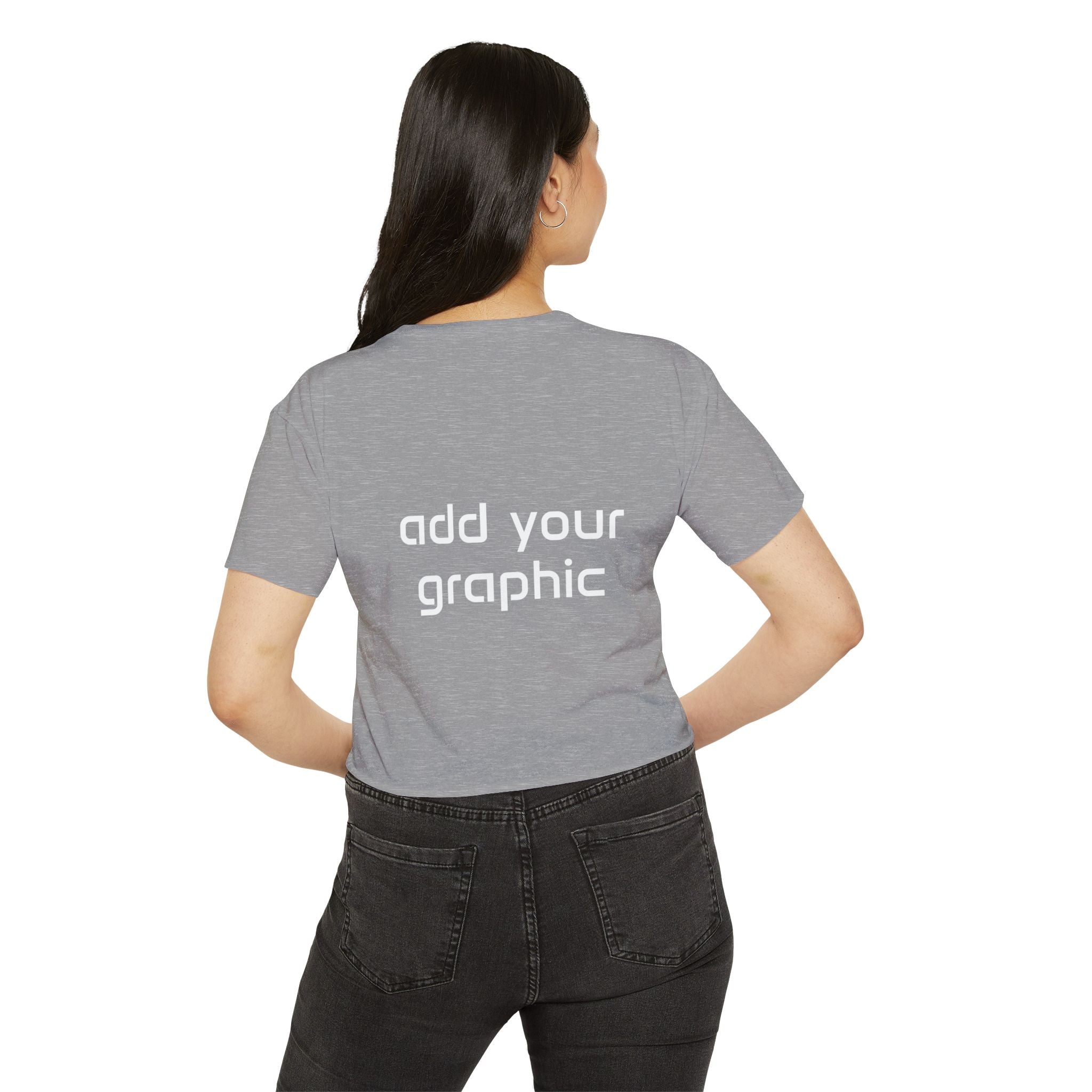 Women's Festival Crop Top — Customizable Graphic Crop Tee