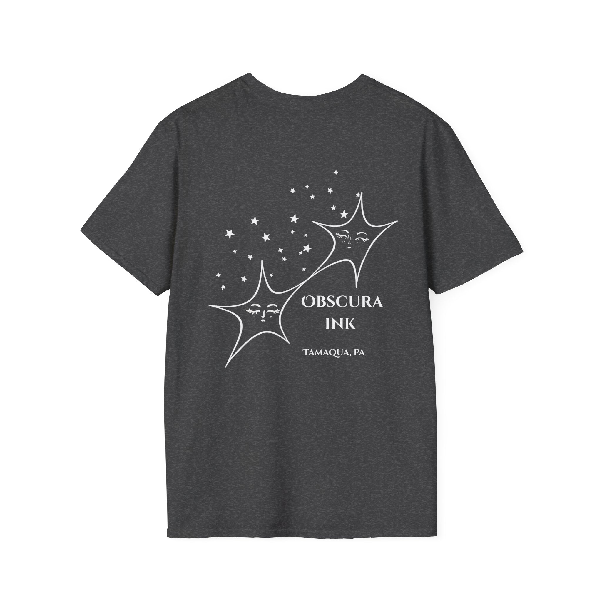 Stars logo ~ Back ~ Obscura Ink Signature Tee