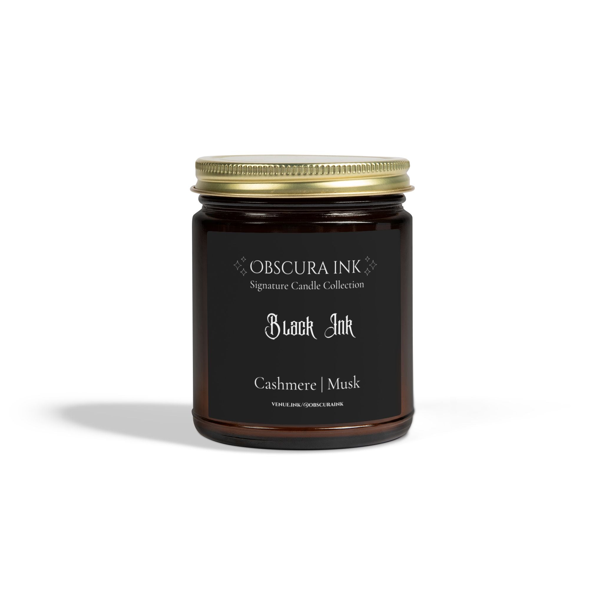 Black Ink  —  Obscura Ink — Cashmere Musk