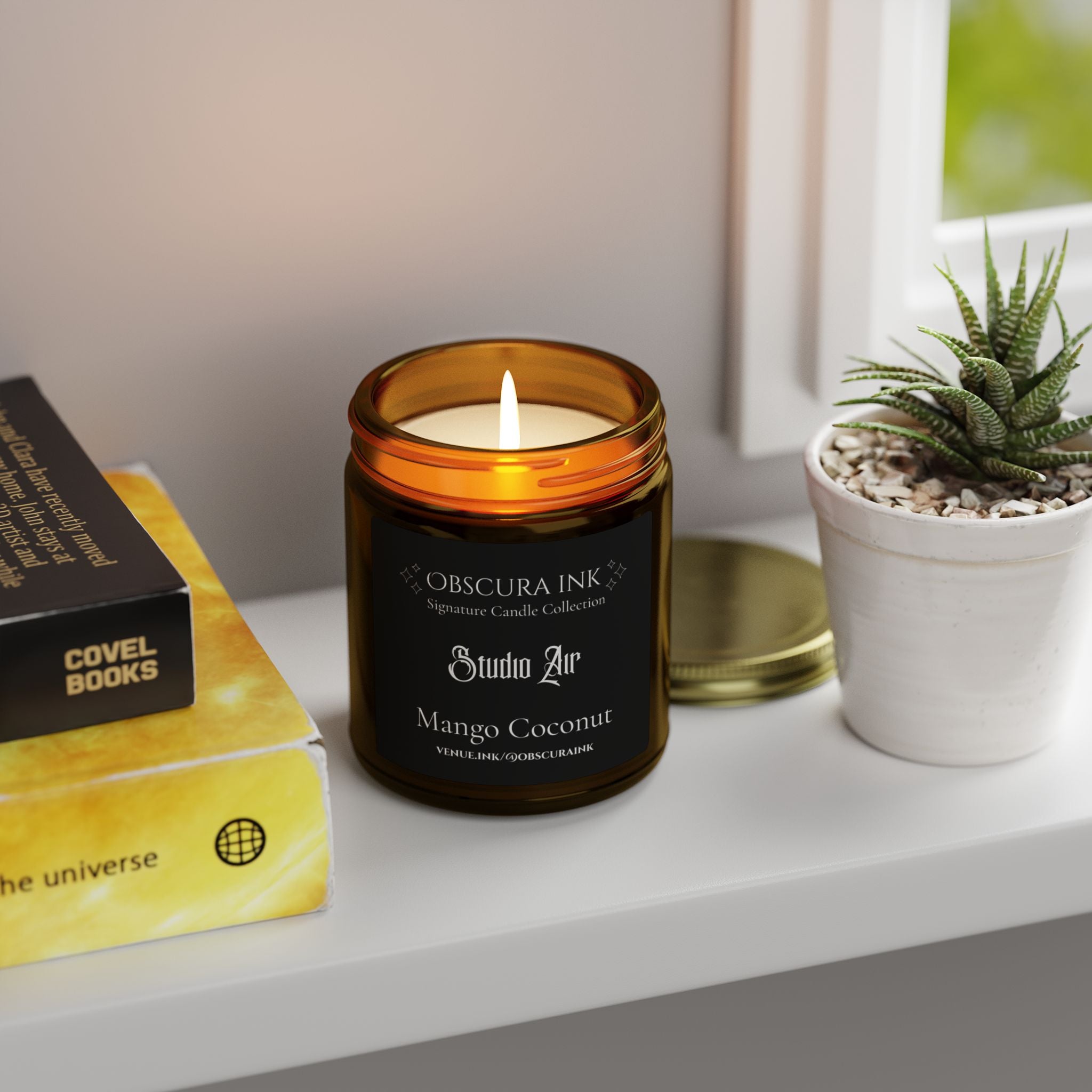 Obscura Ink Candle — Studio Air — Mango Coconut