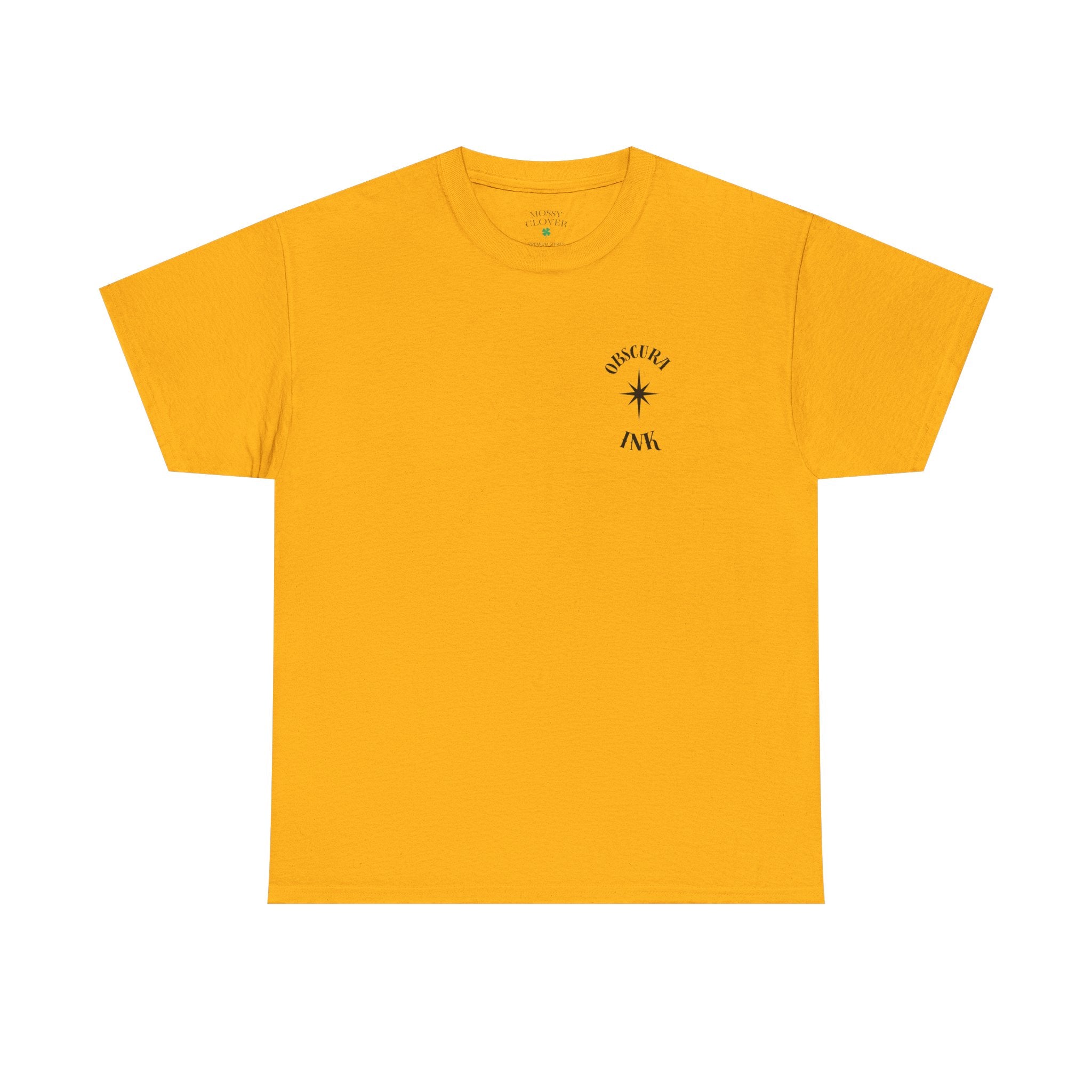 Shield Floral Tee — Obscura Ink Graphic T‑Shirt
