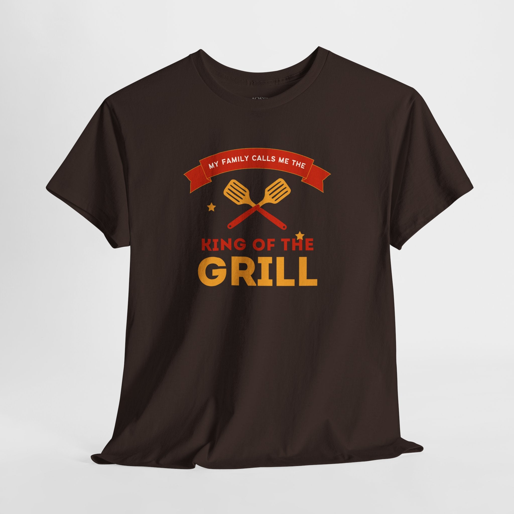 King of the Grill T-Shirt — My Family Calls Me The King of the Grill BBQ Tee