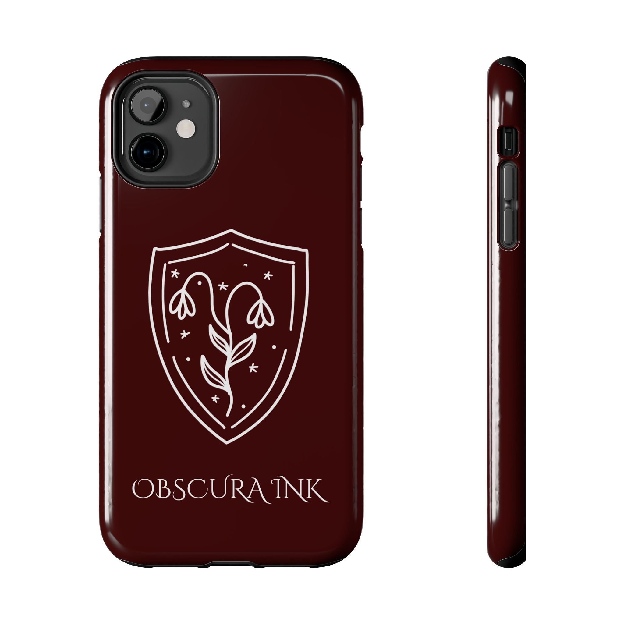 Tough Phone Case — Obscura Ink Shield Design