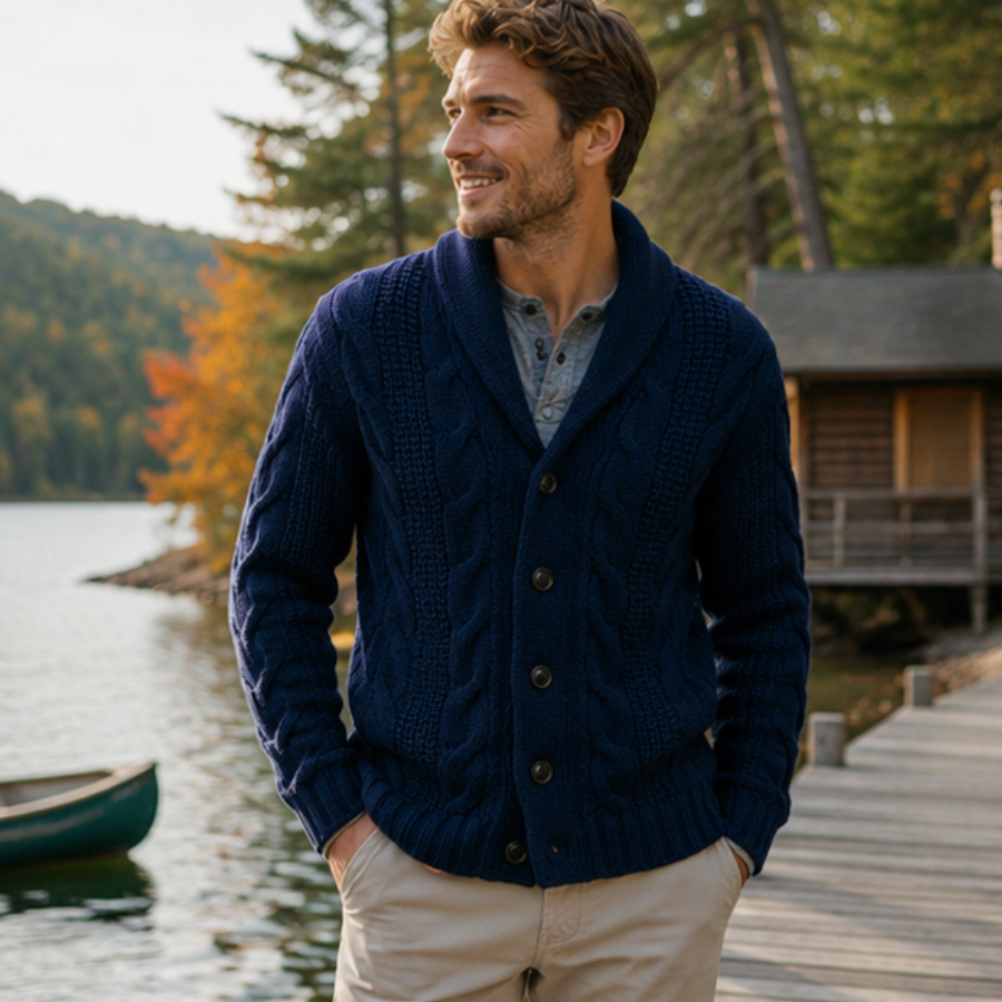 The Lodge knit cardigan For Men