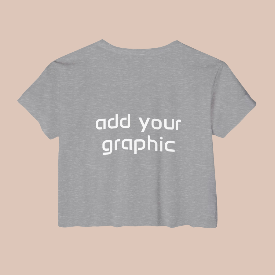 Women's Festival Crop Top — Customizable Graphic Crop Tee