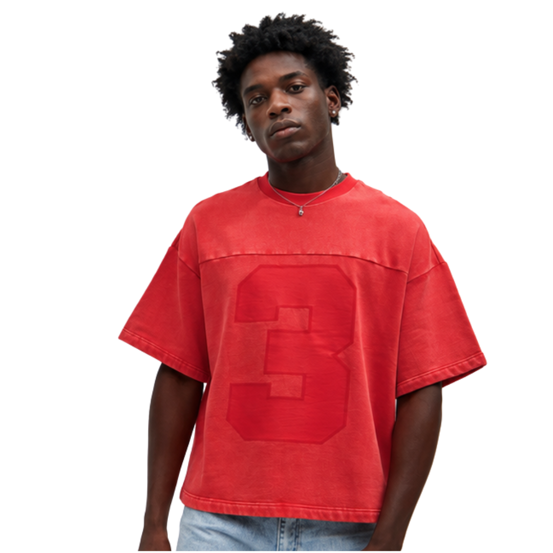 . The Wolverine cropped soft cotton tee for Men