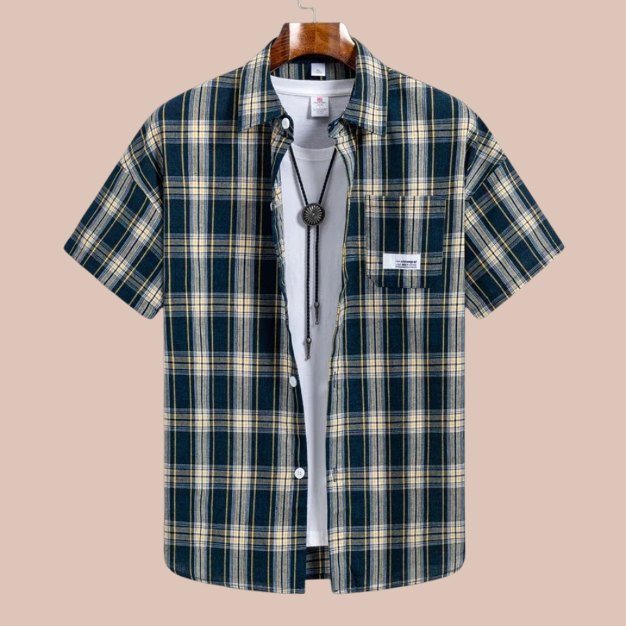 The Timber Wolf Plaid Button Down Shirt