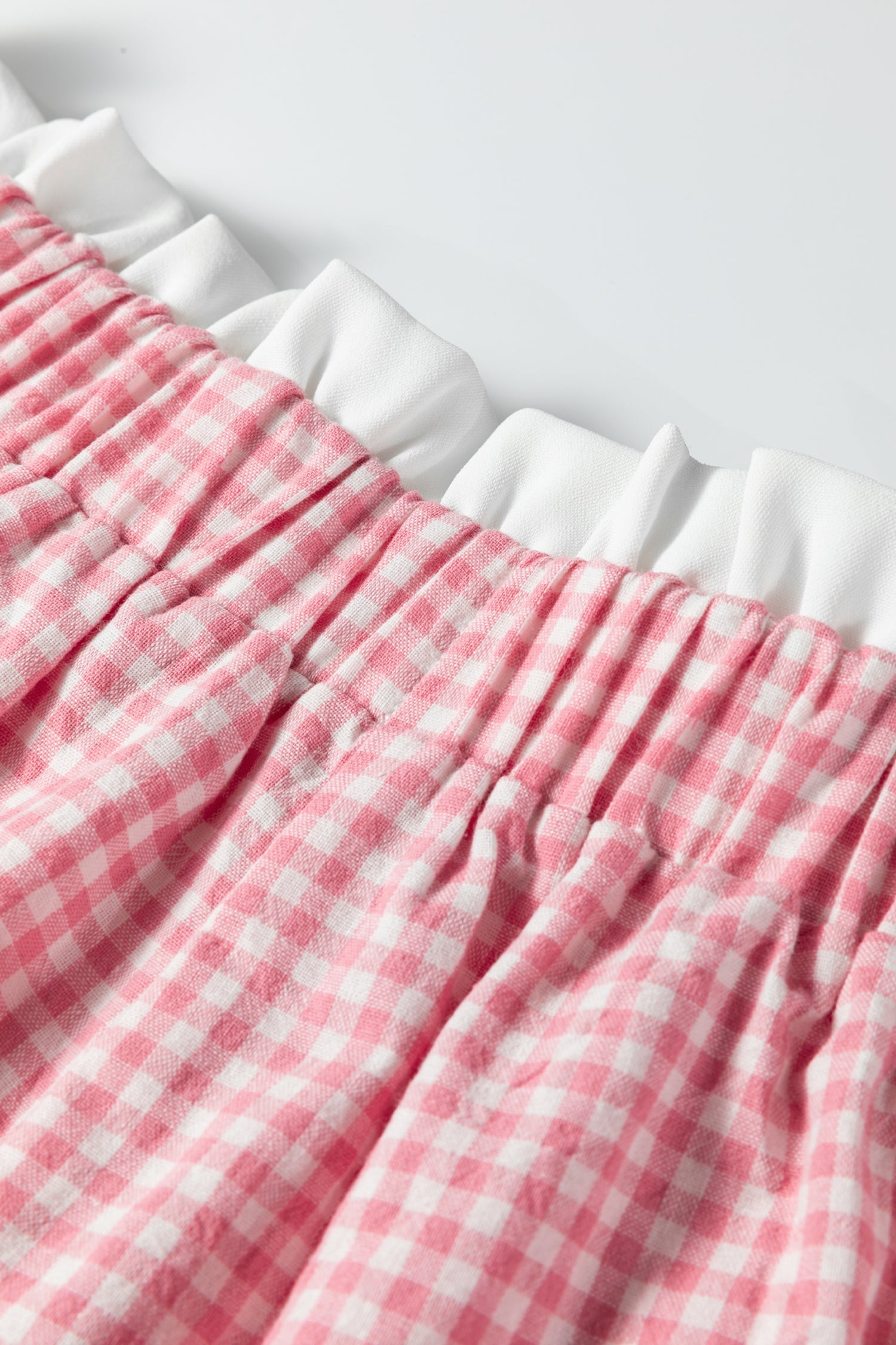Ruffle up ~ Gingham Shorts