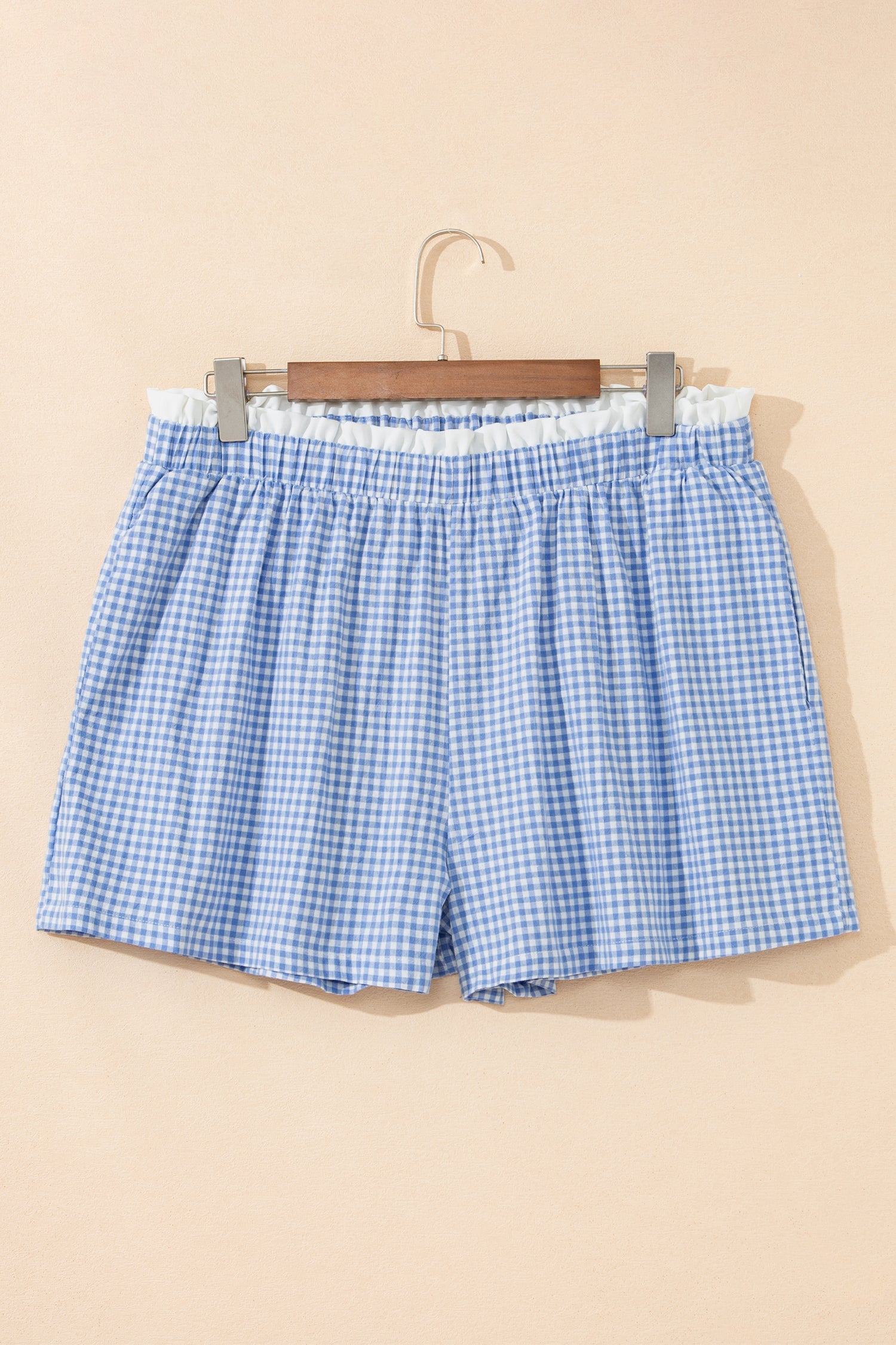 Ruffle up ~ Gingham Shorts