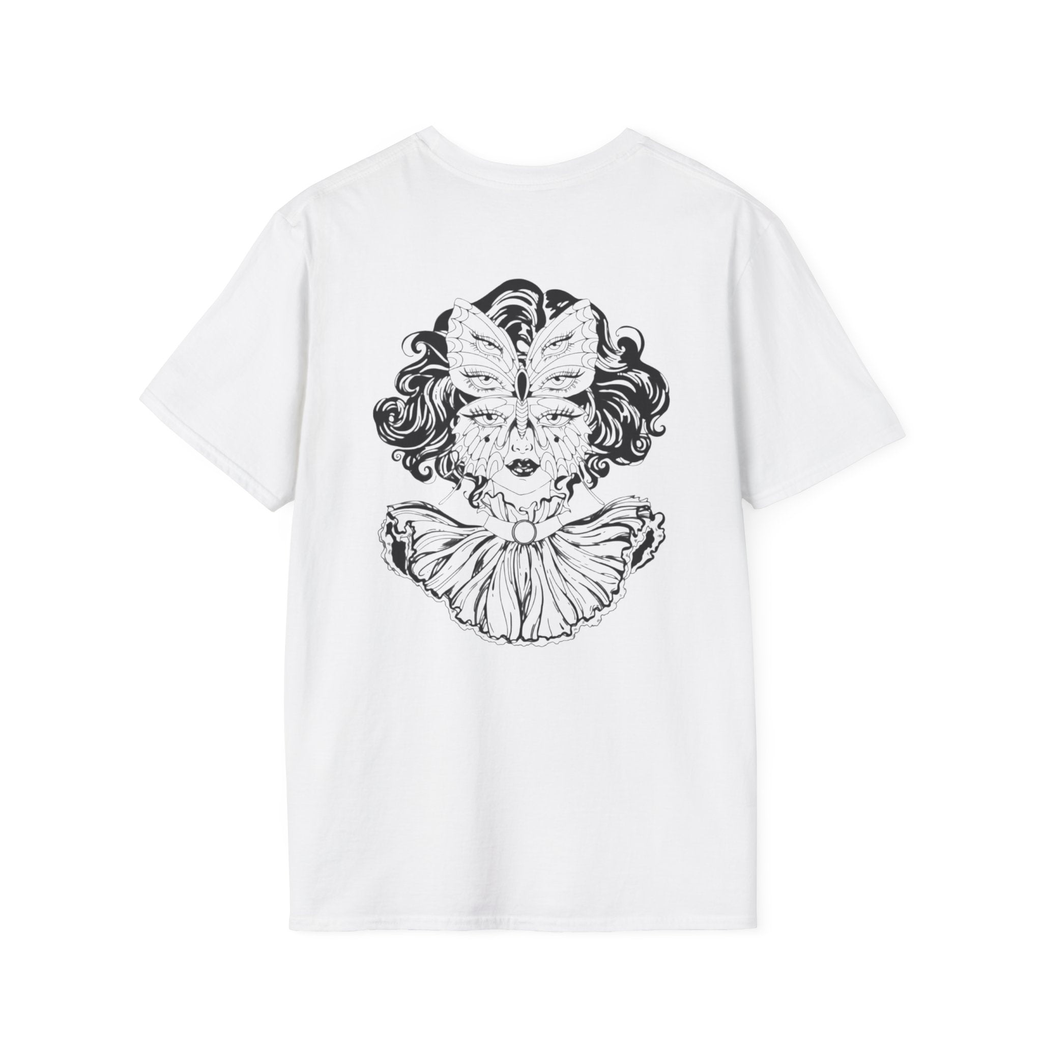Graphic T-Shirt —AW artwork 1 ~ Butterfly Face