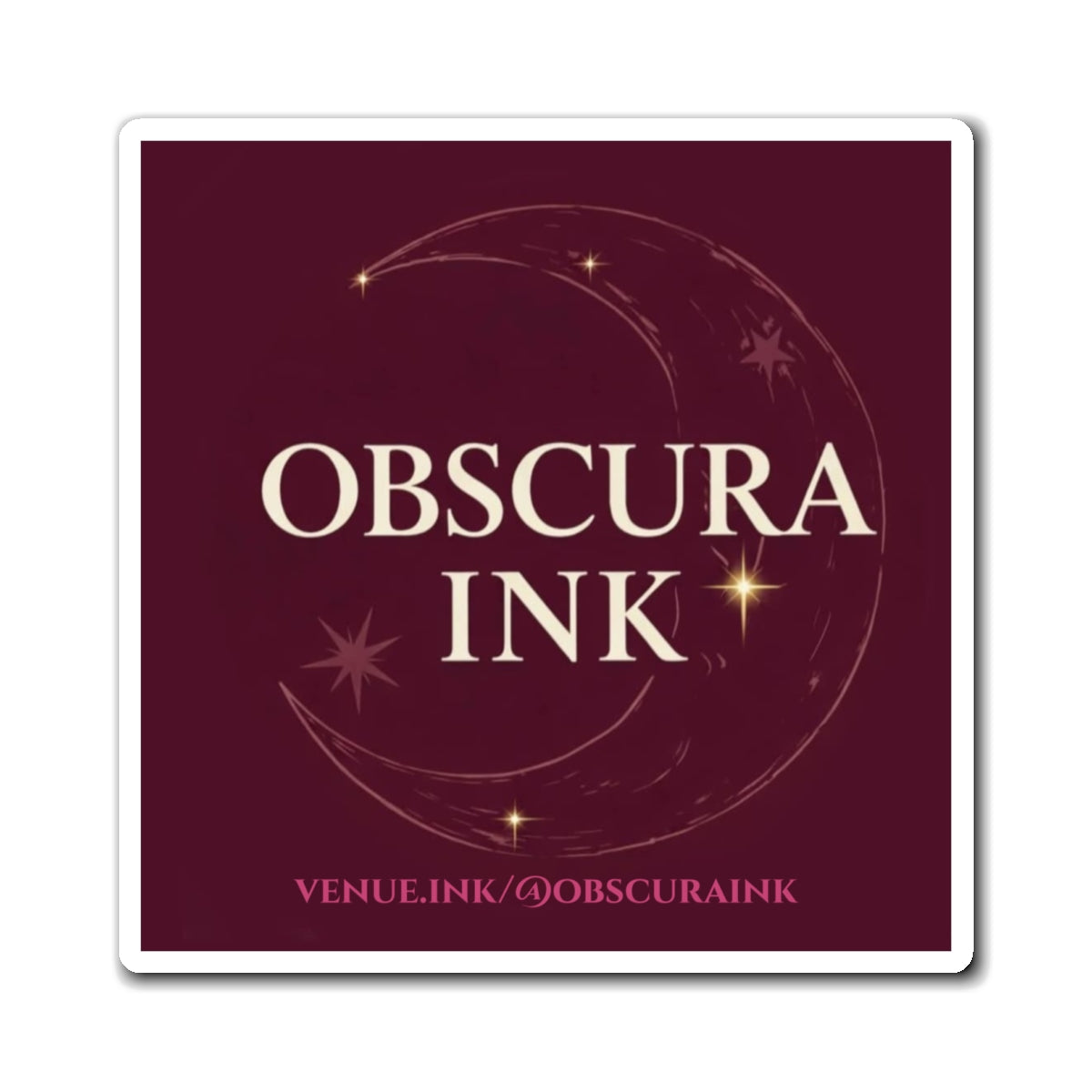 Obscura Ink Logo Magnet