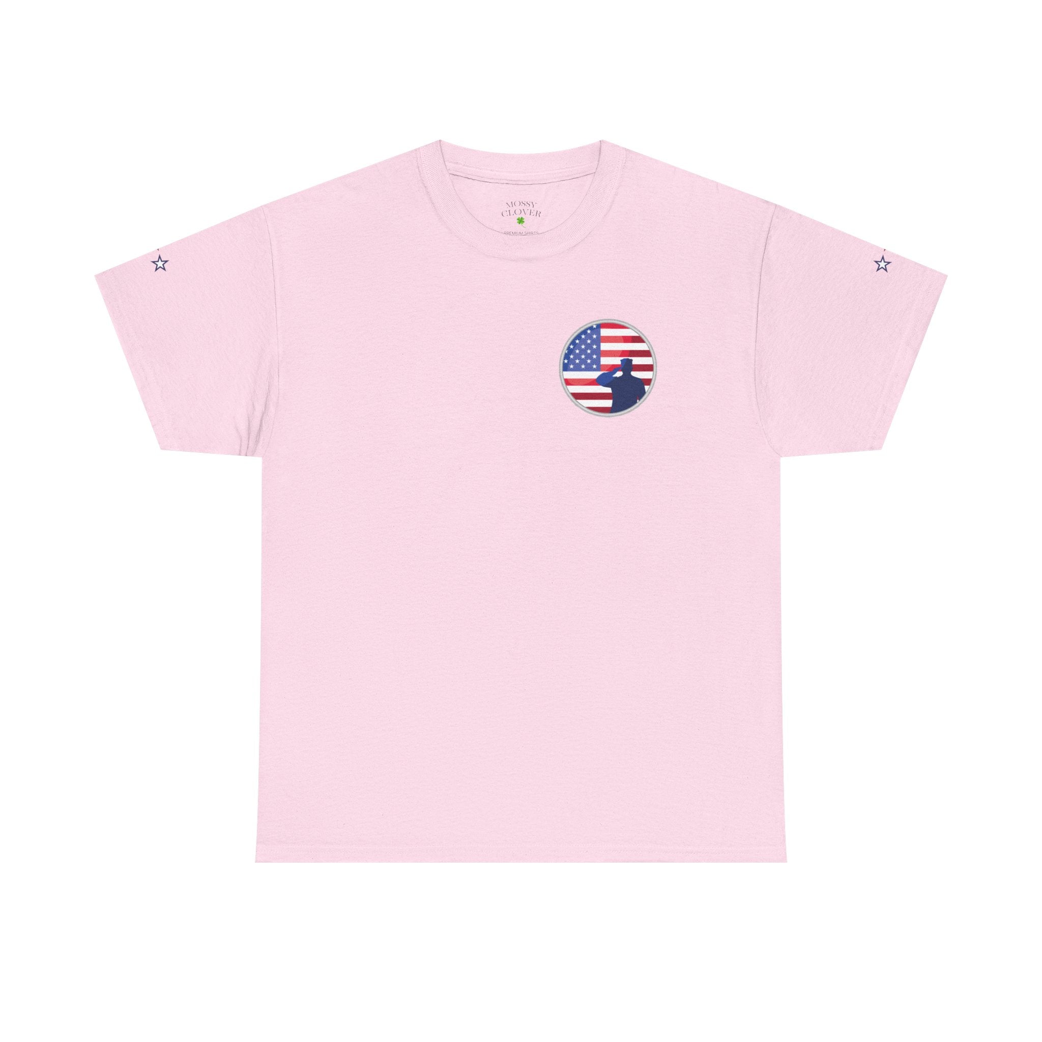 Thank You for Serving Tee — Patriotic American Flag Military Appreciation T-Shirt