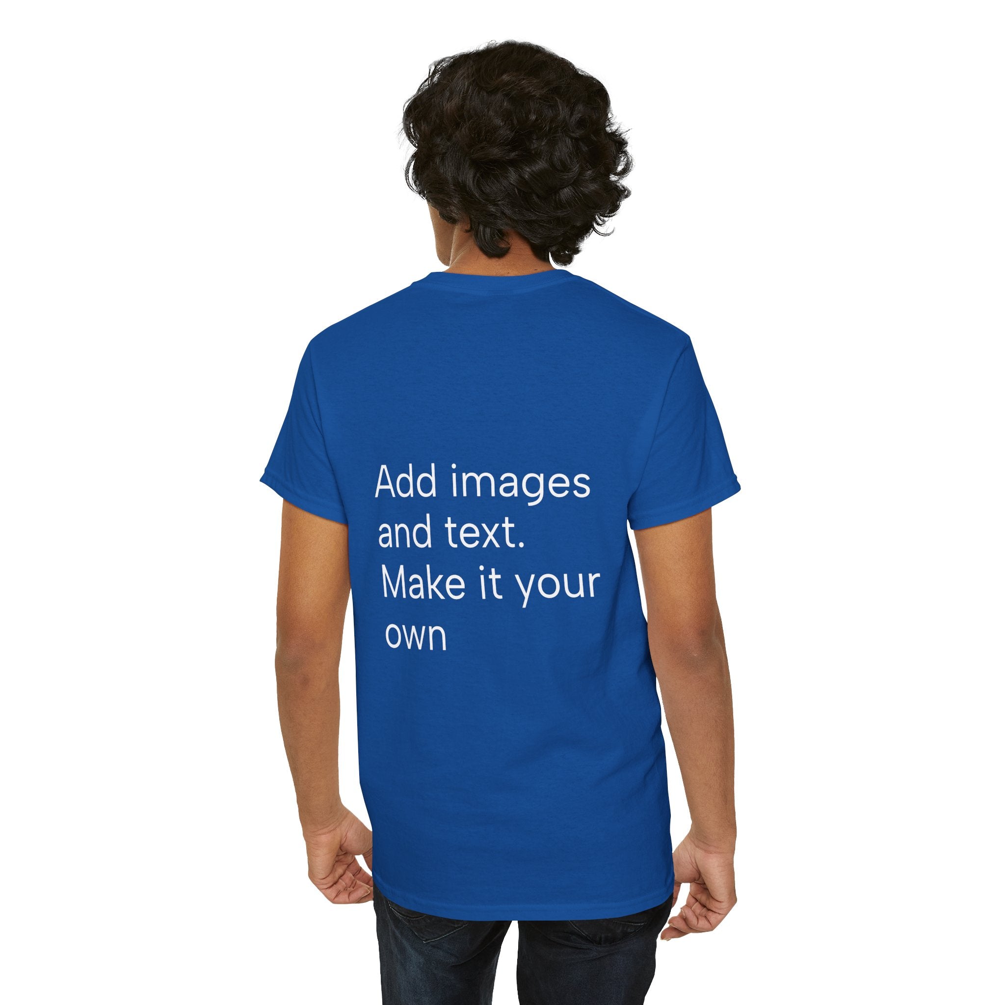 Customizable T‑Shirt – "Upload Your Designs and Watch Them Come to Life"