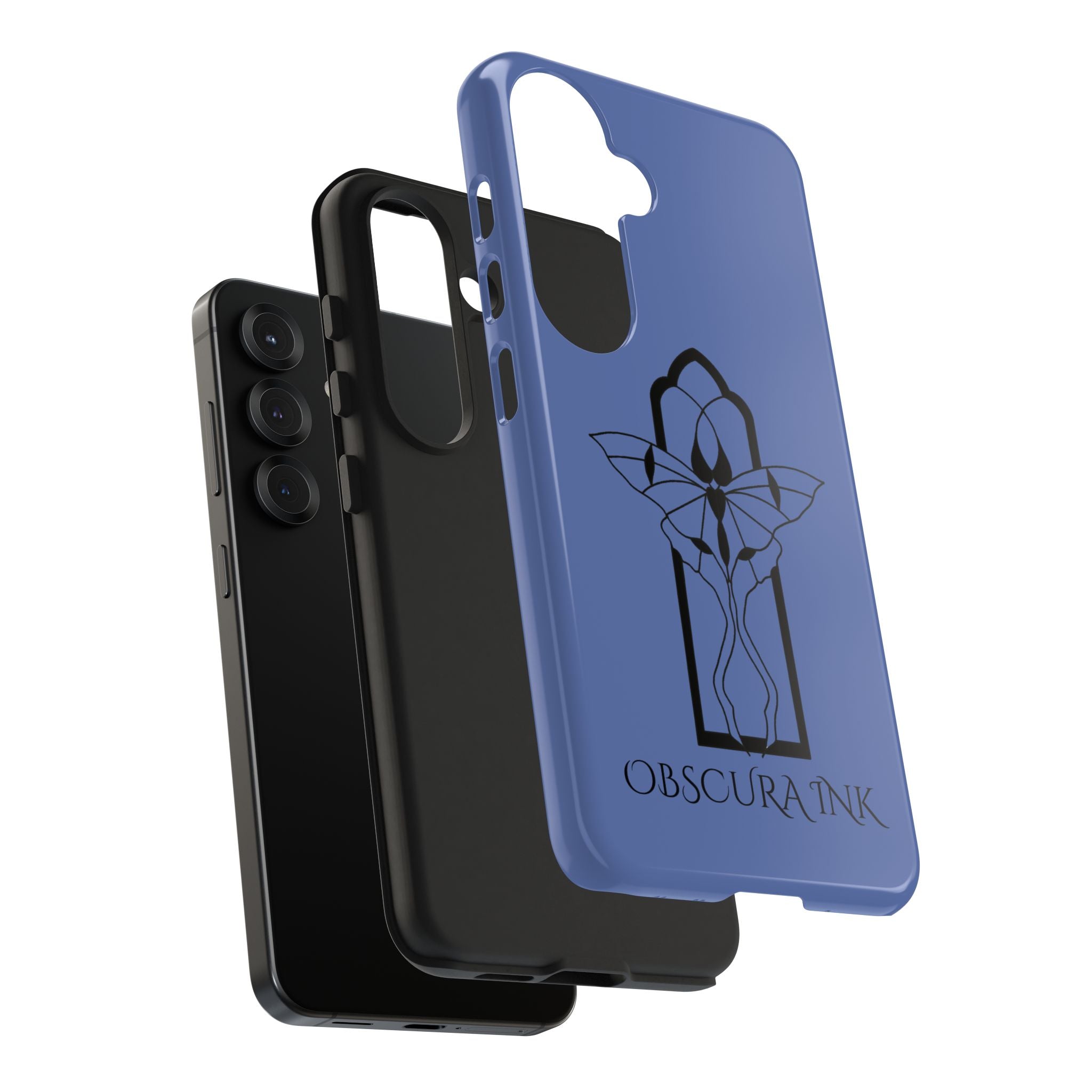 Tough Phone Case — Obscura Ink Shield Design