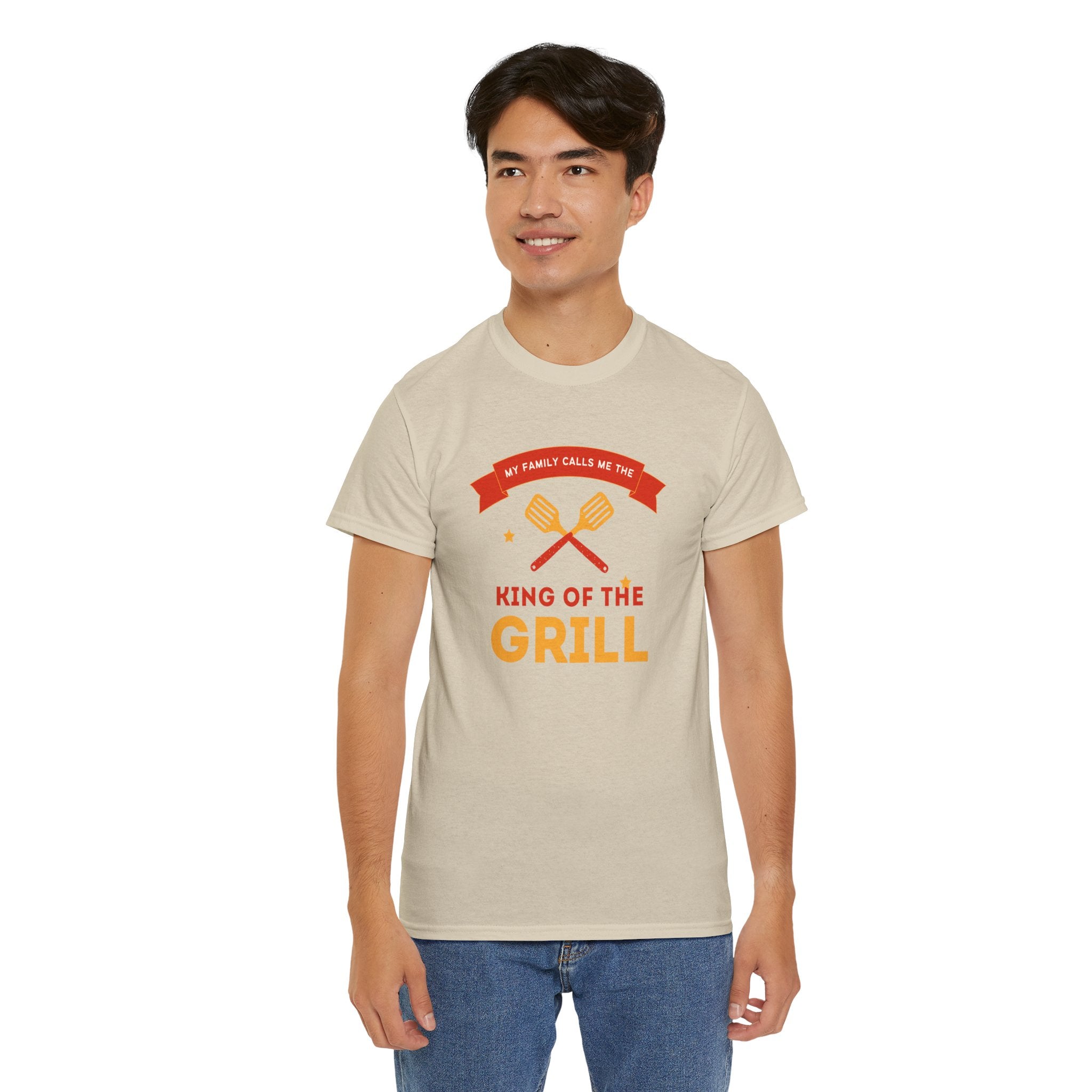 King of the Grill T-Shirt — My Family Calls Me The King of the Grill BBQ Tee