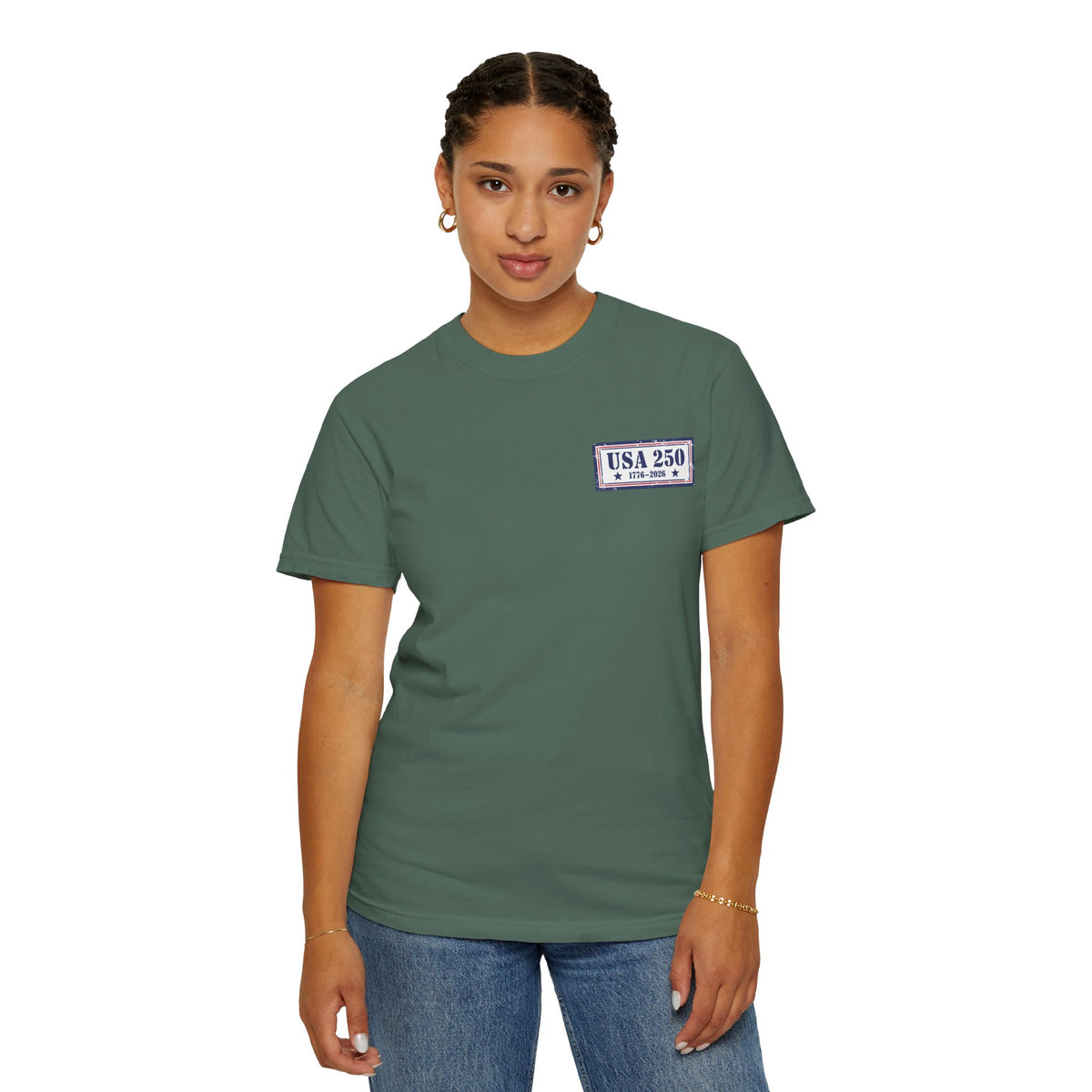 USA 250 Yrs ~ Unisex Garment-Dyed T-shirt