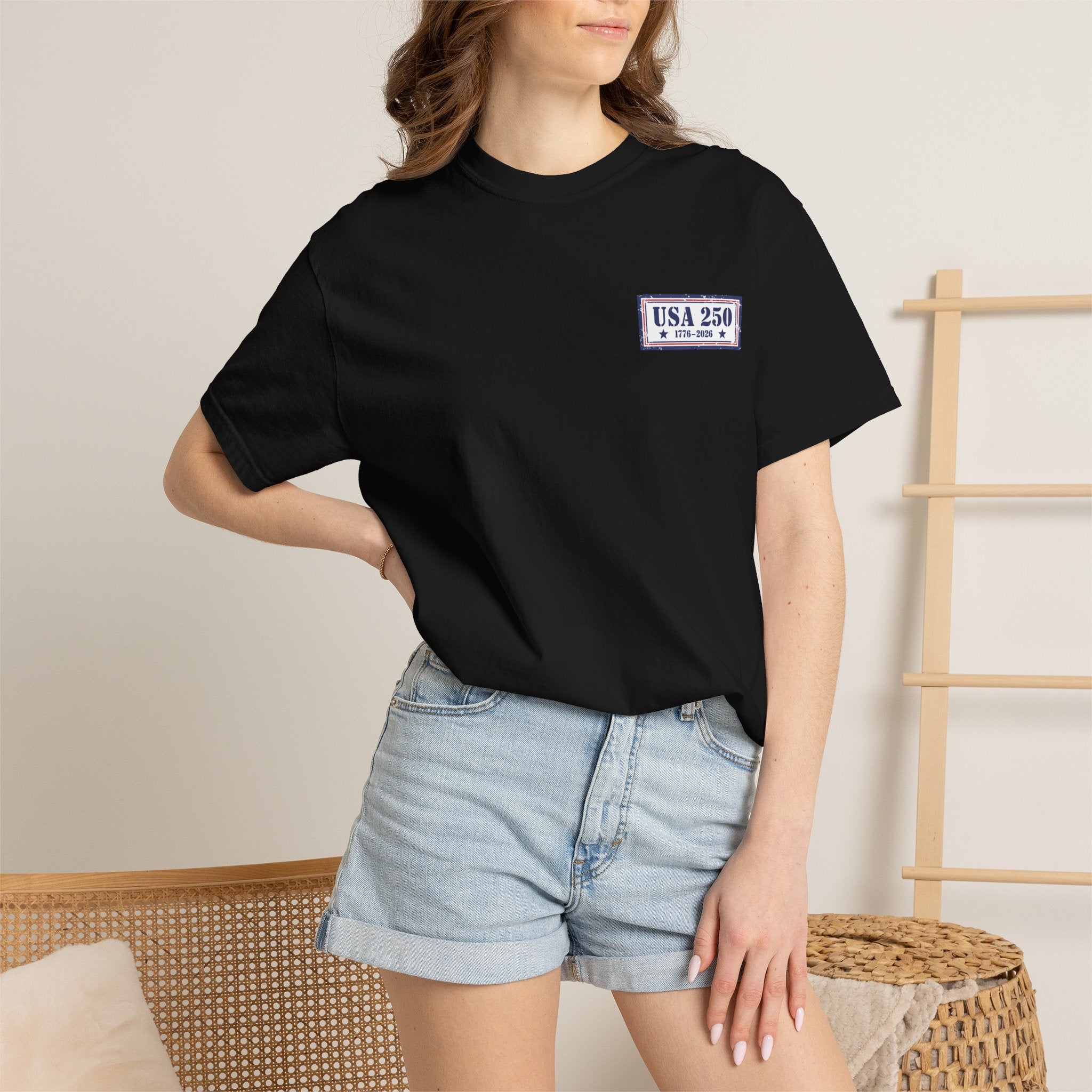 USA 250 Yrs ~ Unisex Garment-Dyed T-shirt