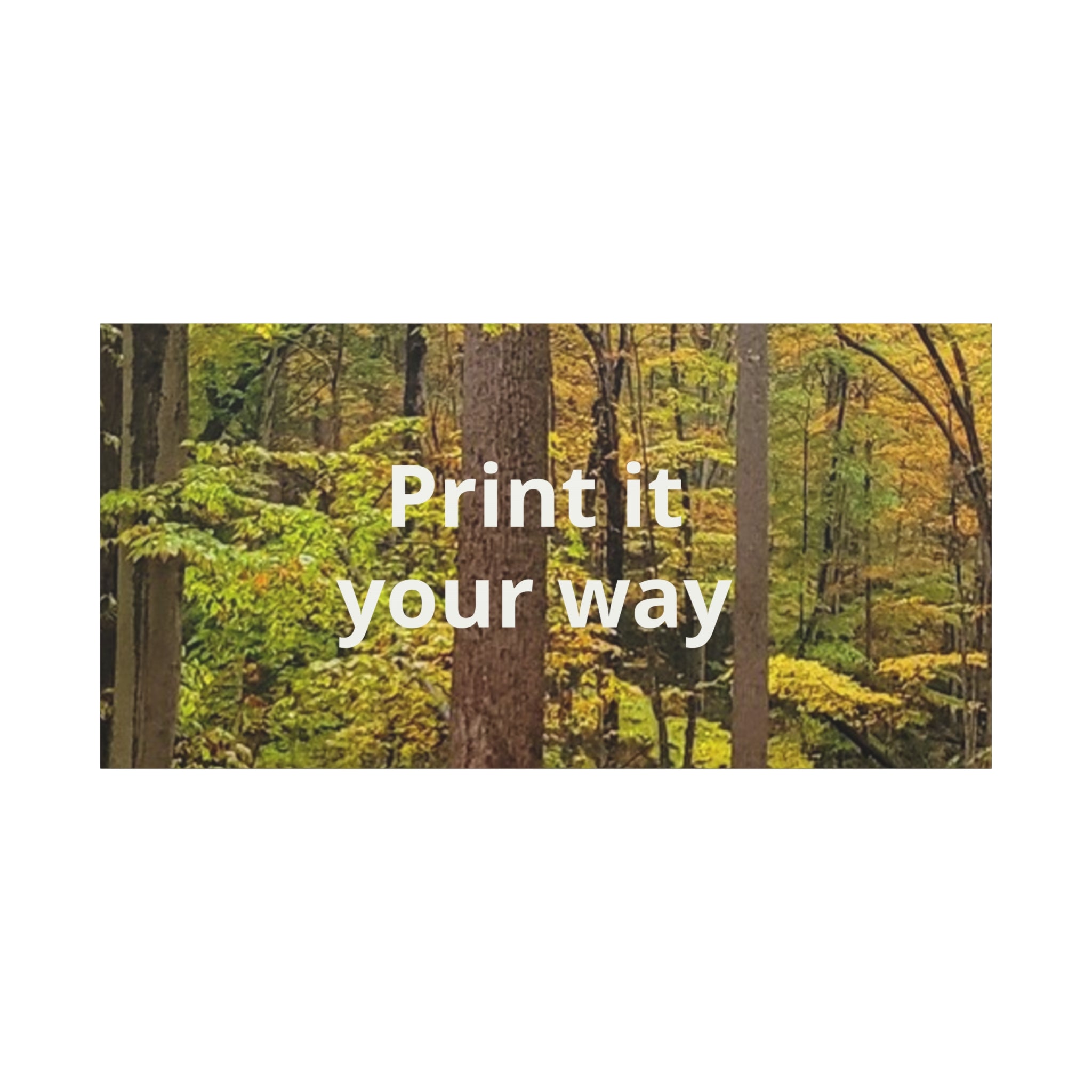 Matte Canvas, Stretched, 1.25"