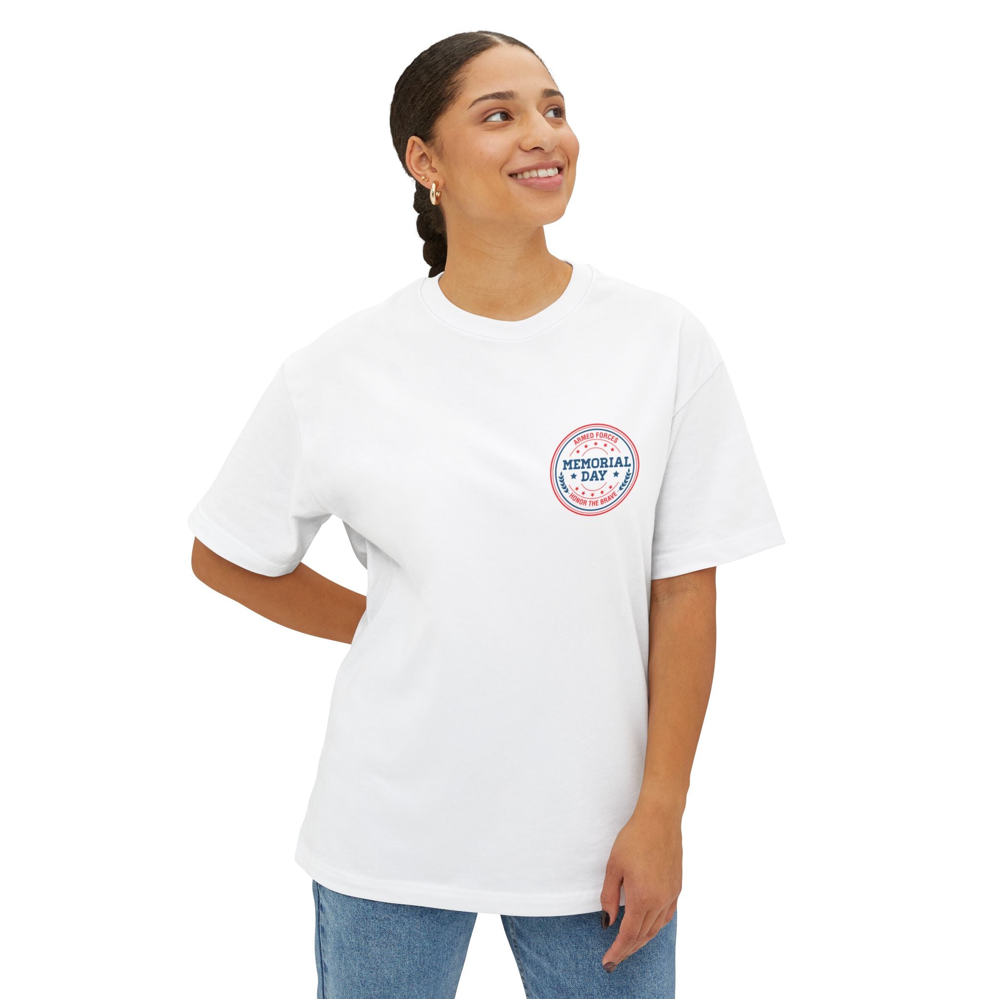 Memorial Day Tribute Tee — Veterans Cemetery Silhouette Patriotic T-Shirt